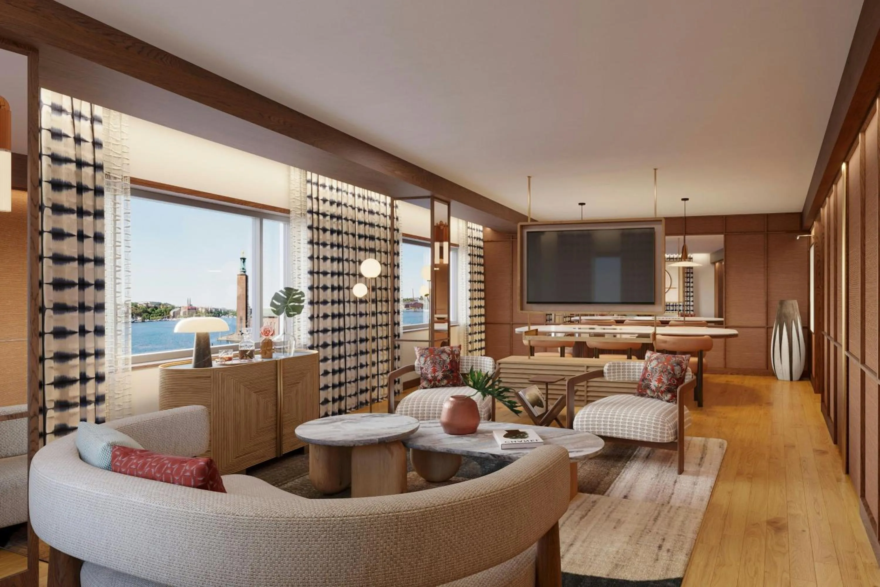 Photo of the whole room in Sheraton Stockholm Hotel