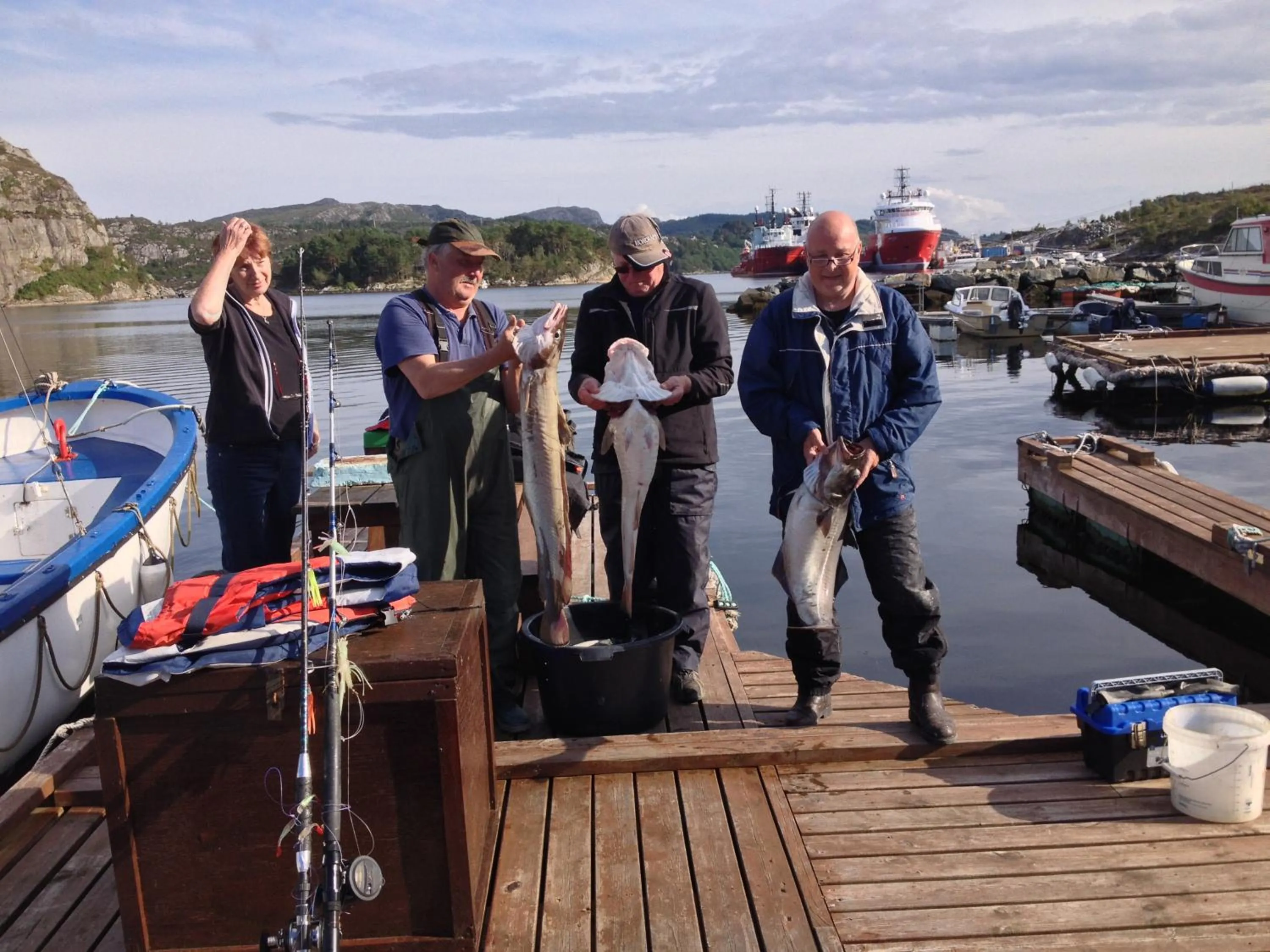 group of guests in Sotra Rorbusenter