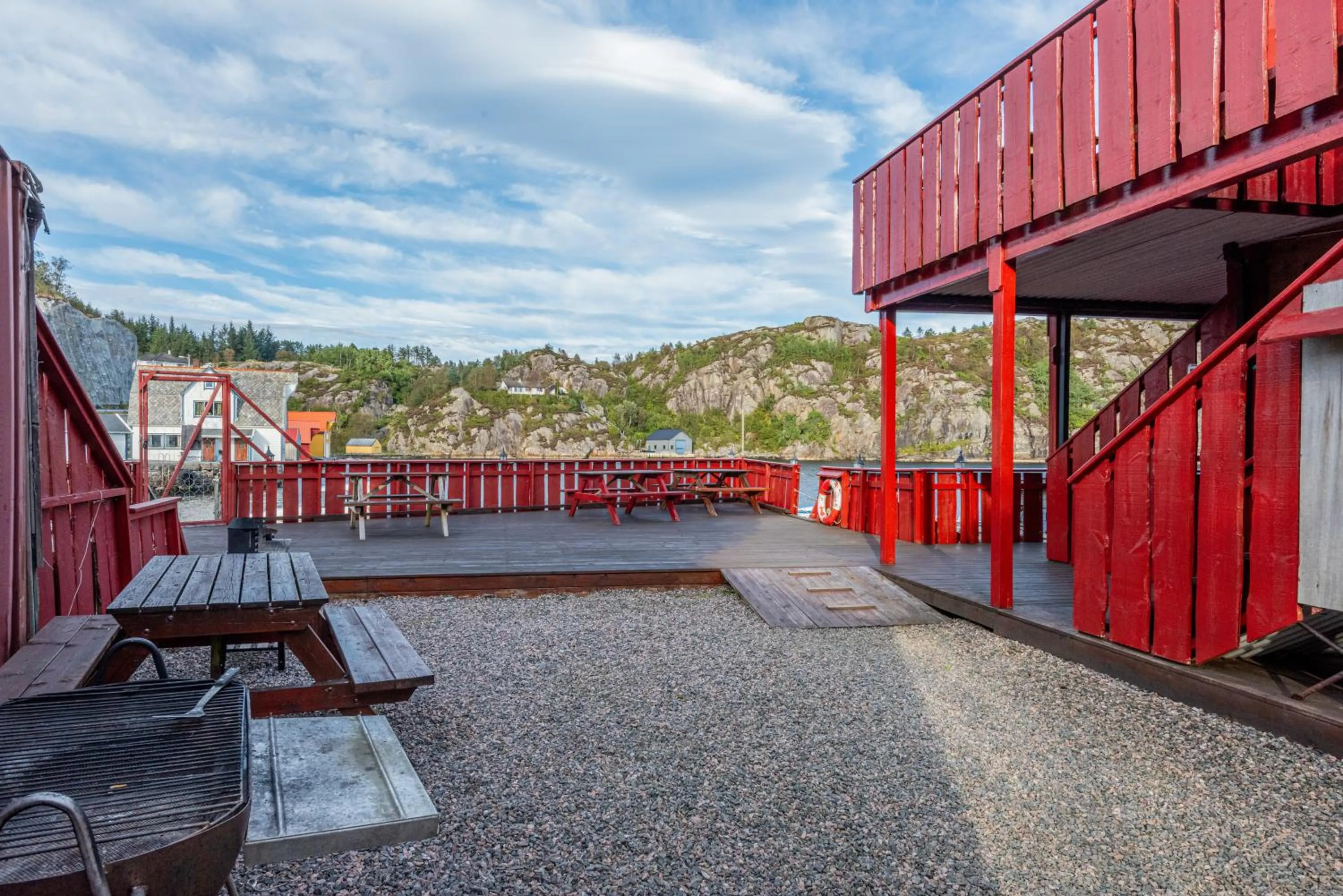 Patio in Sotra Rorbusenter