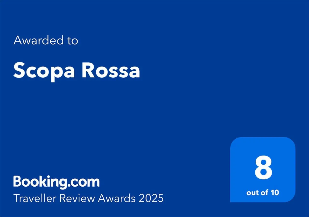 Logo/Certificate/Sign in Scopa Rossa
