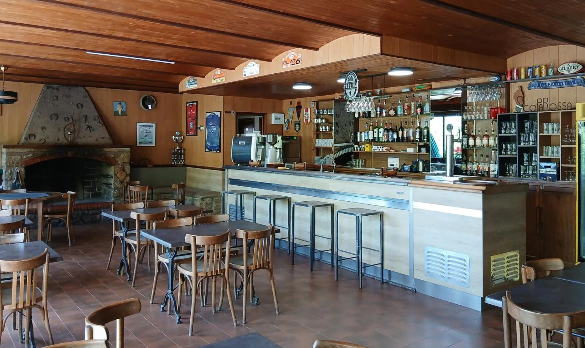 Lounge or bar in Scopa Rossa