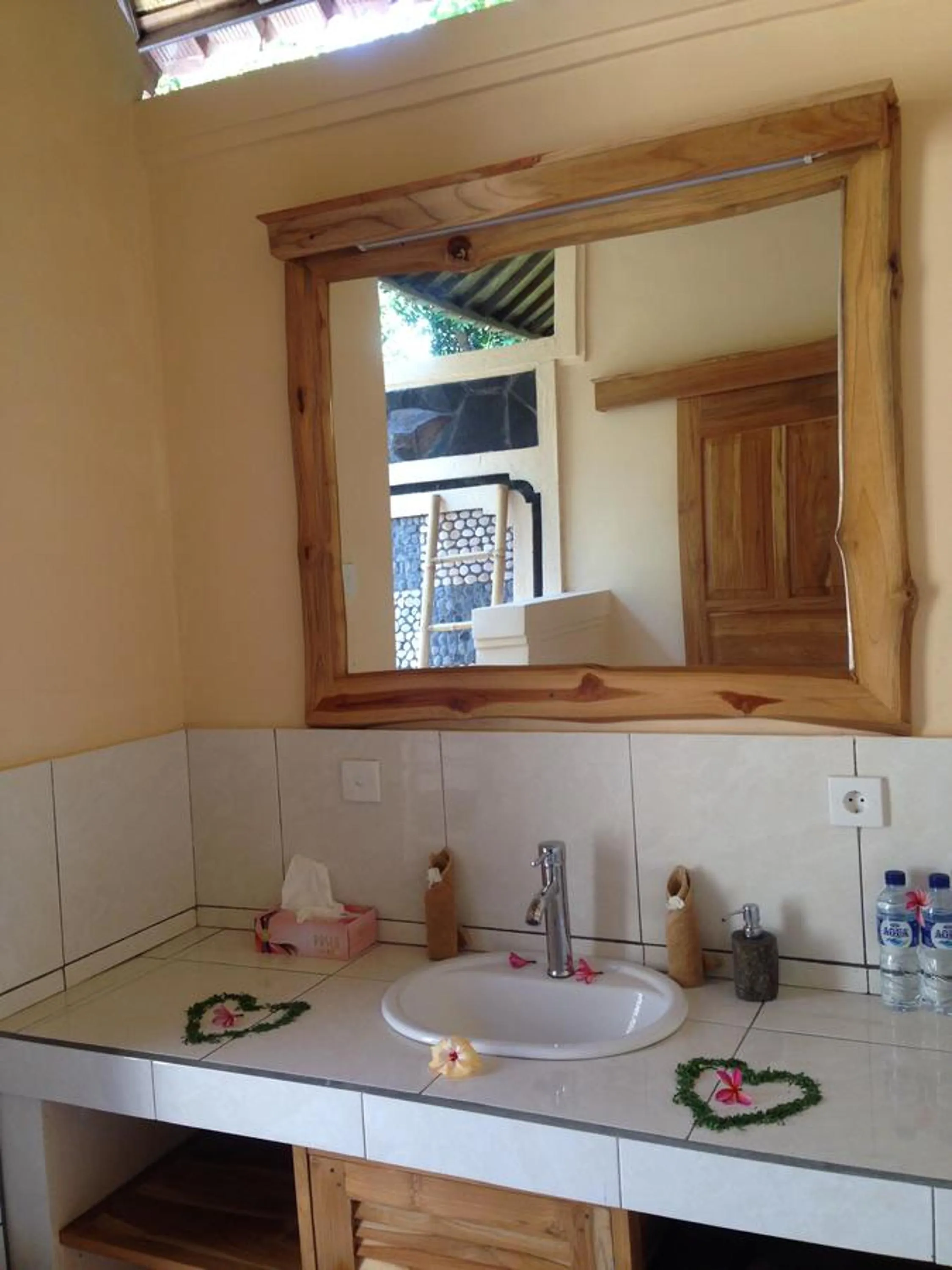 Decorative detail in Biorock Homestay & Dive Center Pemuteran