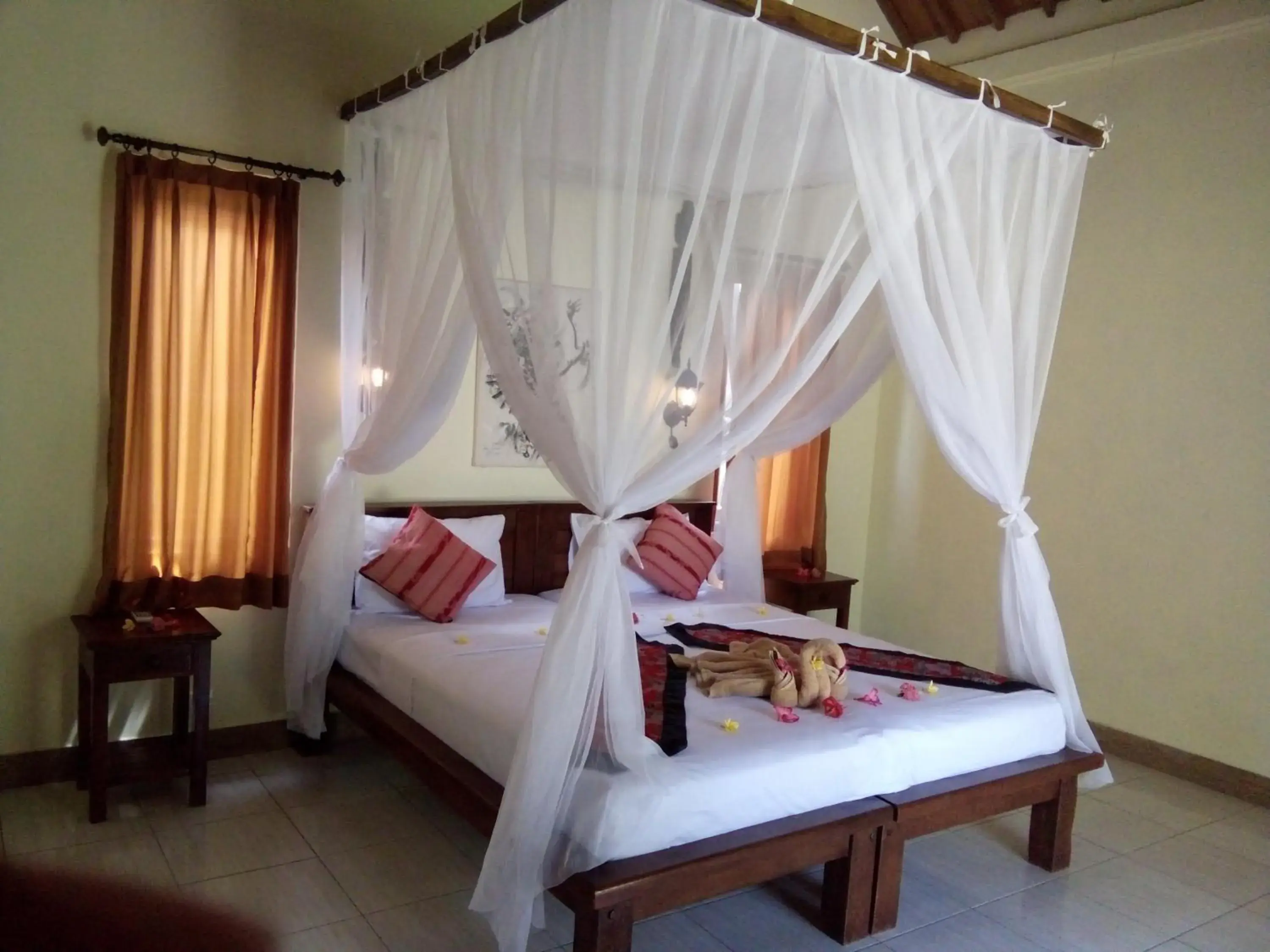 Superior Double or Twin Room with Garden View in Biorock Homestay & Dive Center Pemuteran Superior Double or Twin Room with Garden View in Biorock Homestay & Dive Center Pemuteran