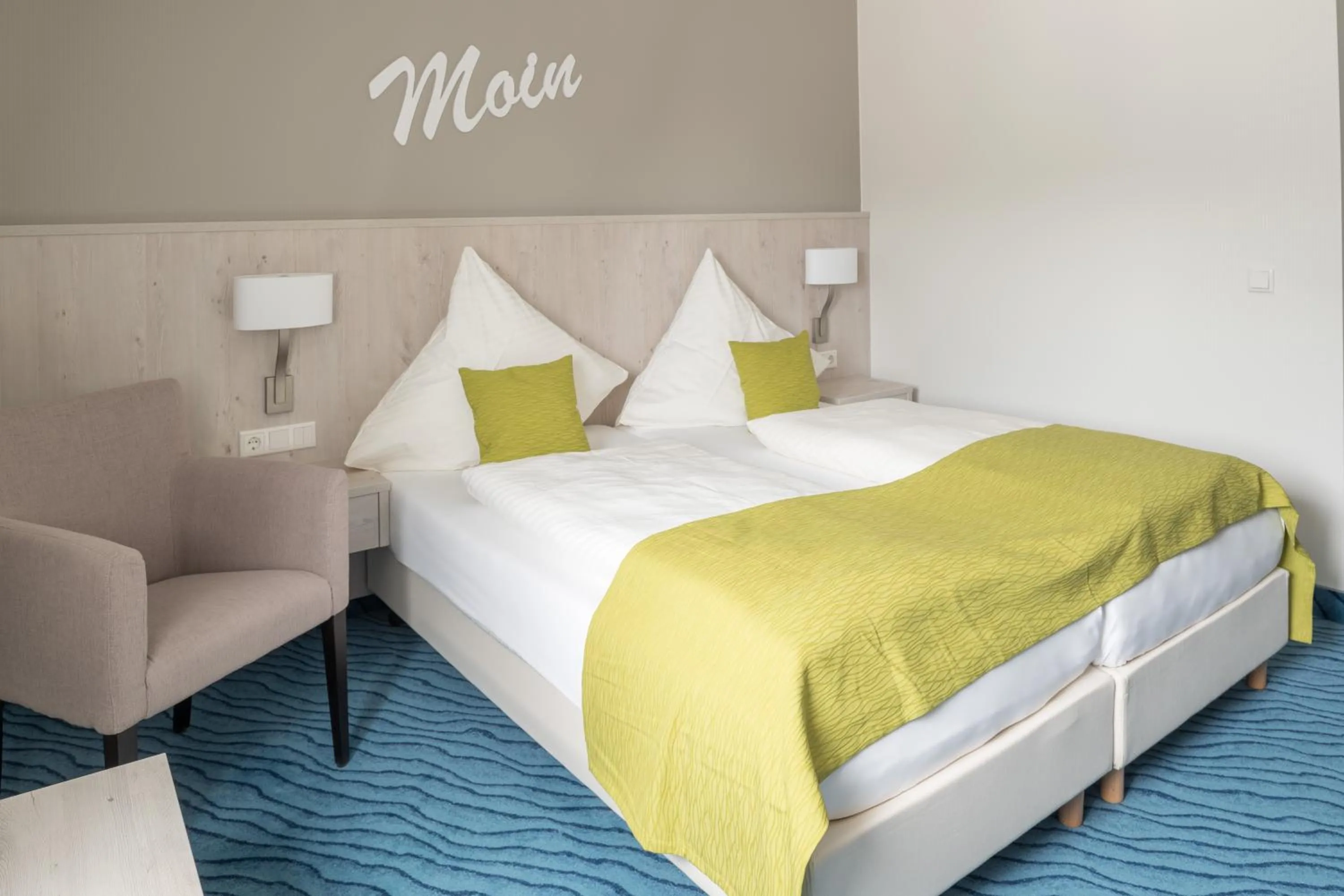 Bed in Inselhotel Rote Erde
