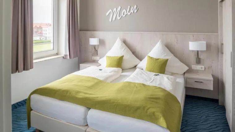 Bed in Inselhotel Rote Erde