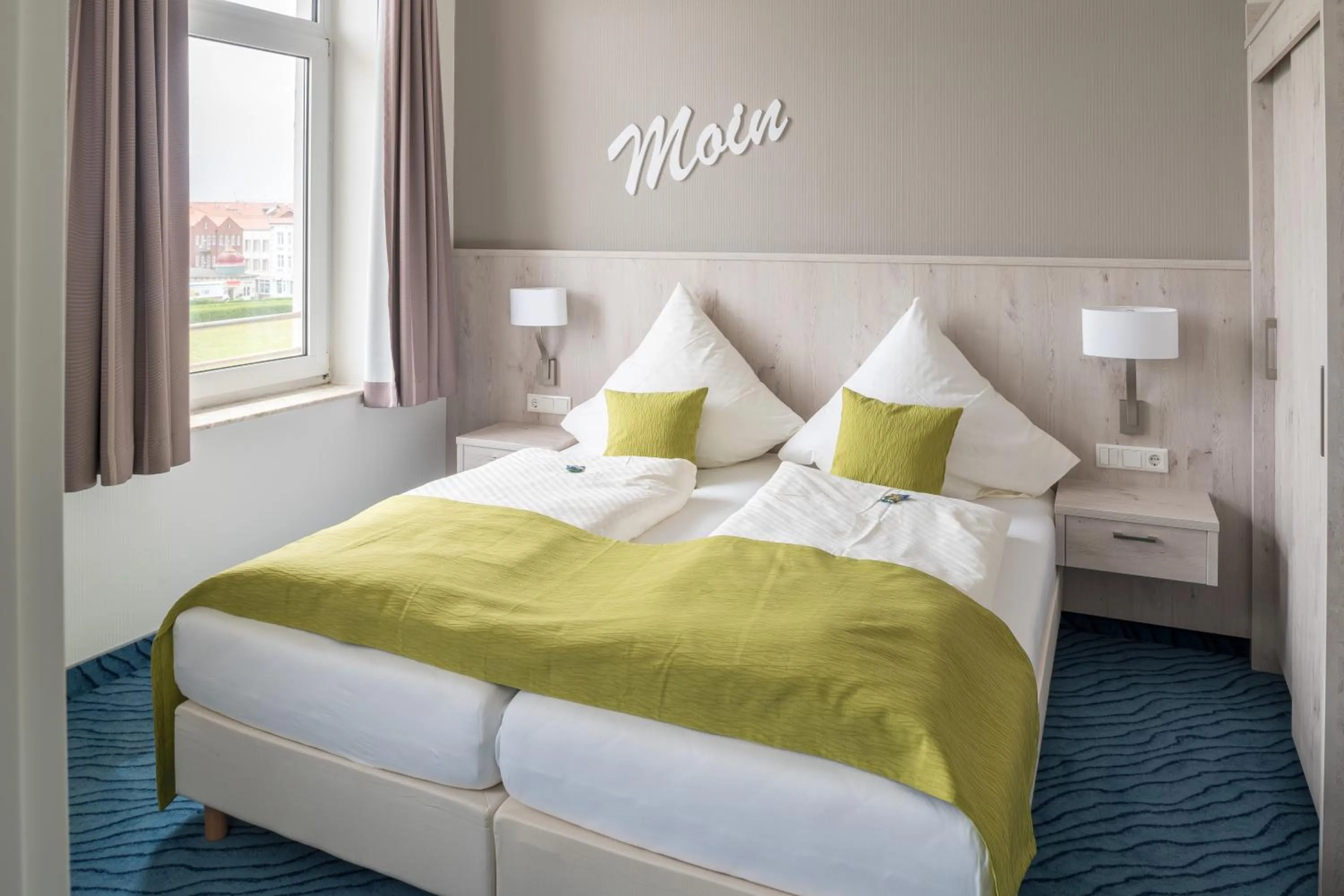 Bed in Inselhotel Rote Erde