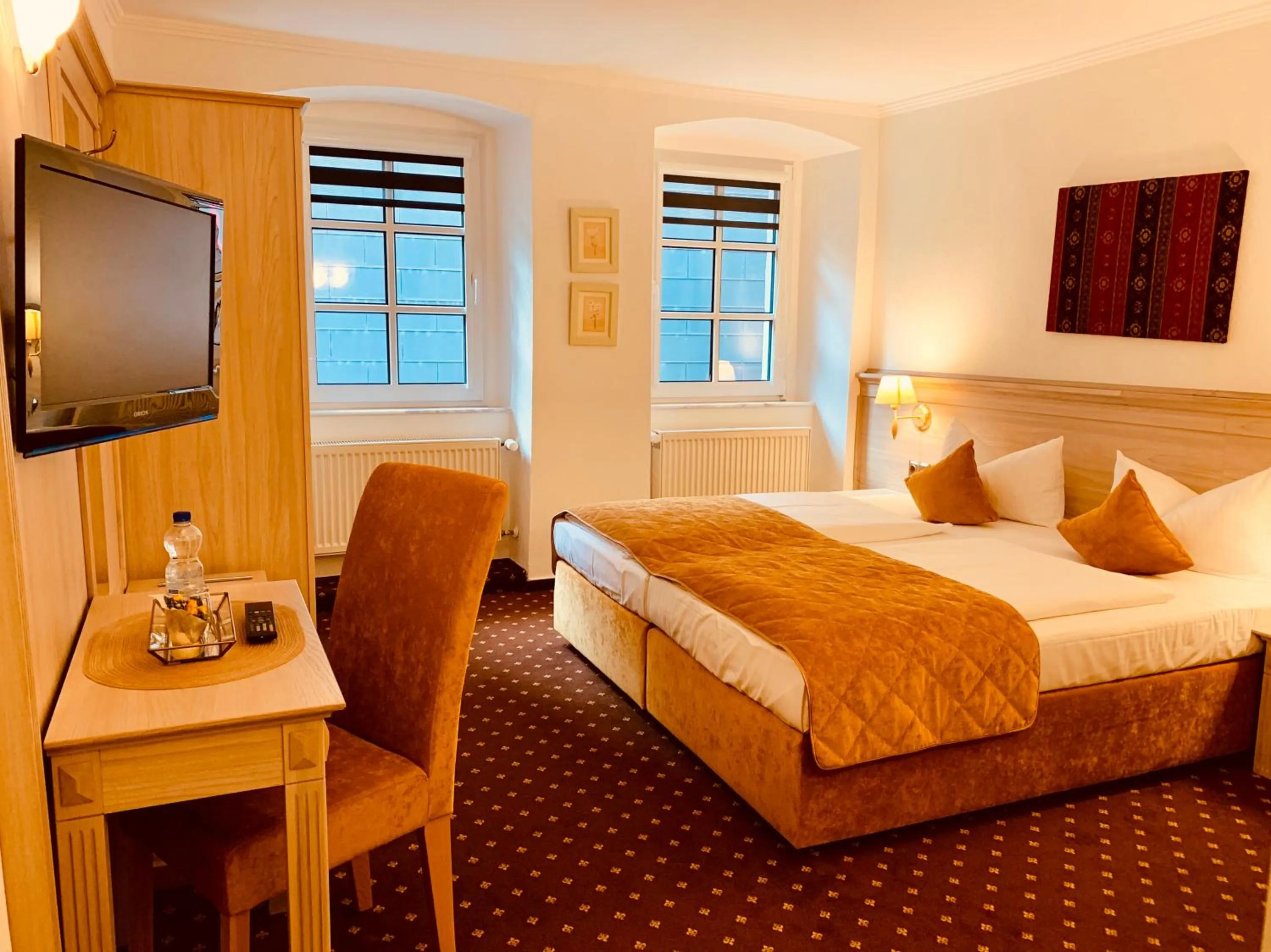 Bed in Rheinhotel St. Goar