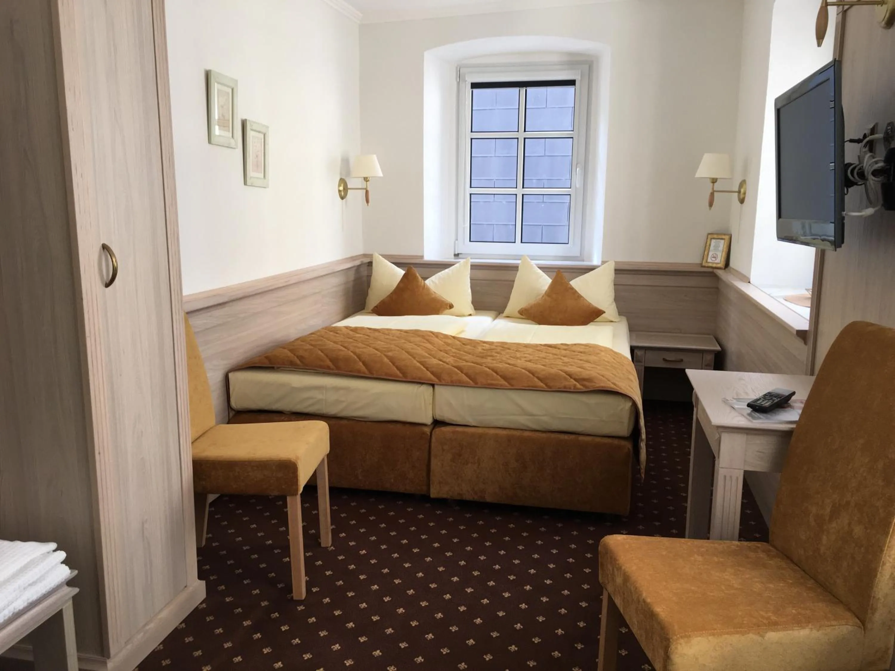 Bed in Rheinhotel St. Goar