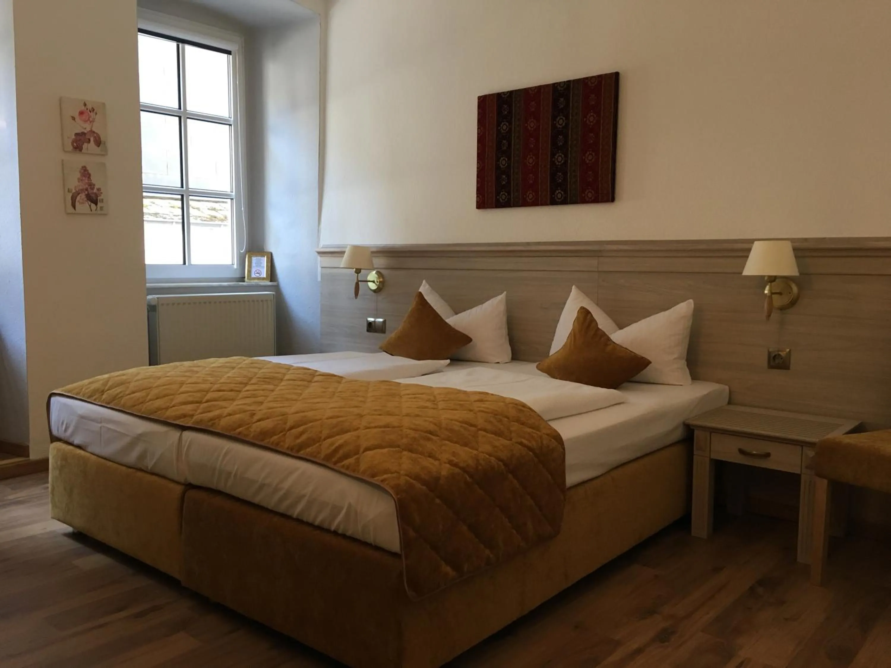 Bed in Rheinhotel St. Goar