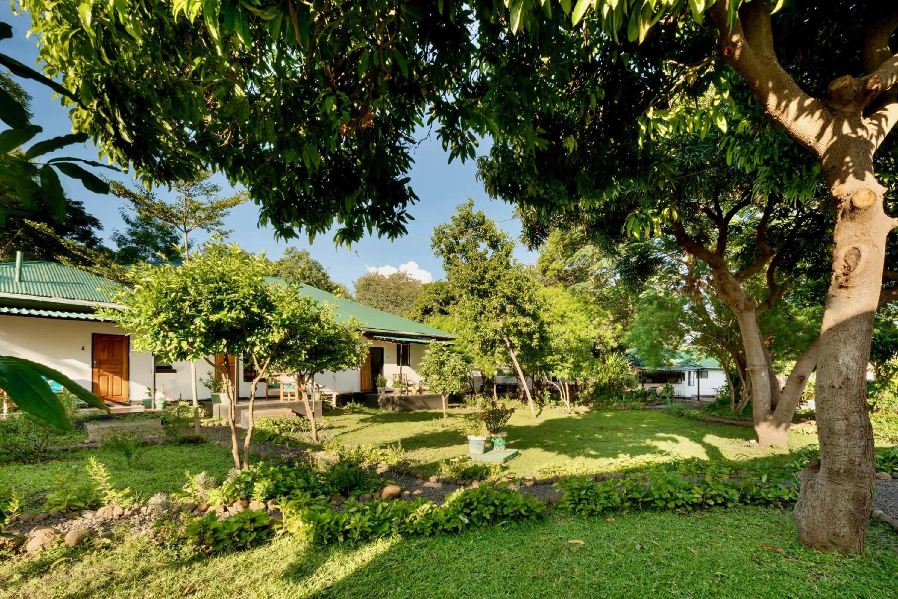Garden in Kamunjila Lodge