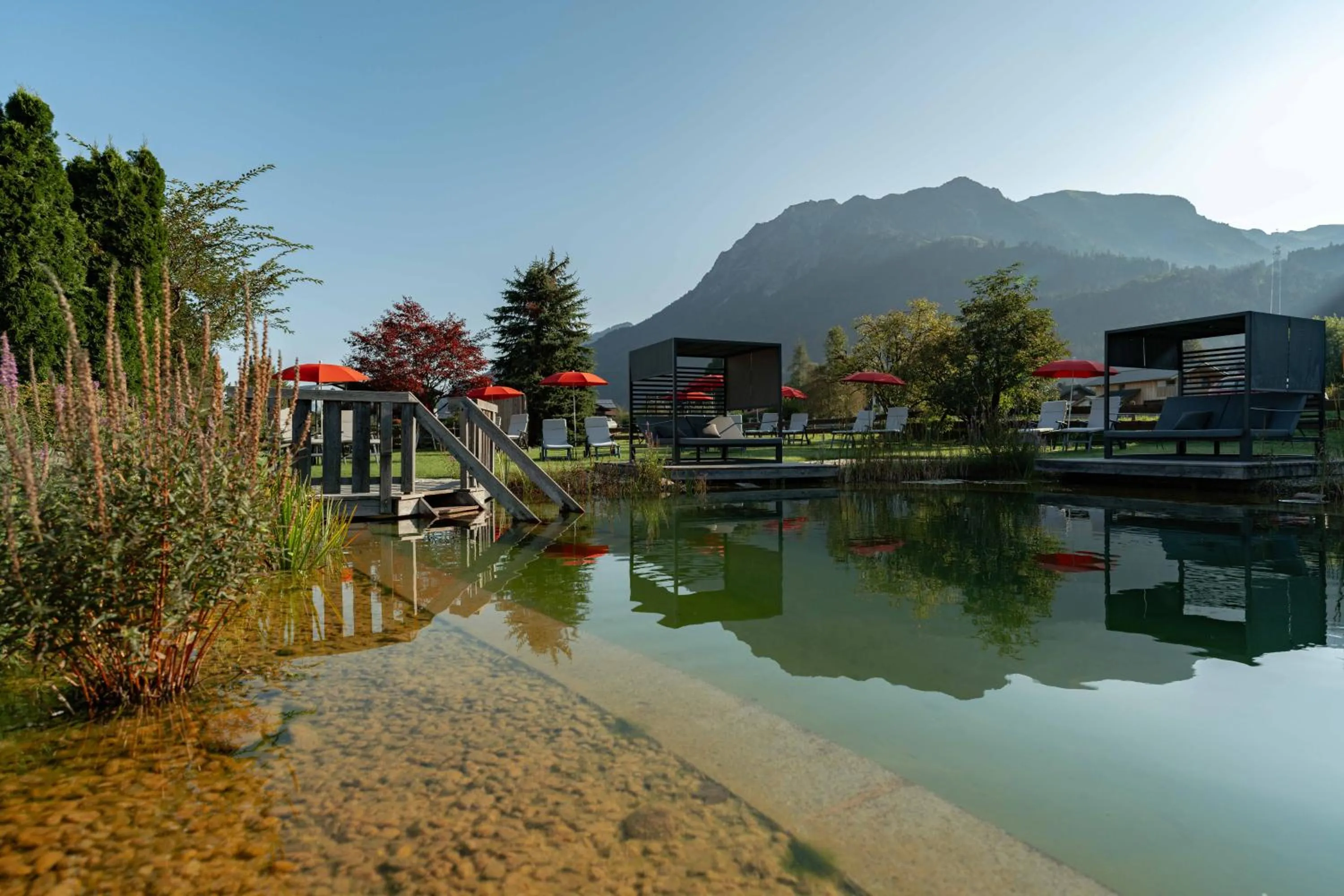 Garden in Geldernhaus Hotel garni