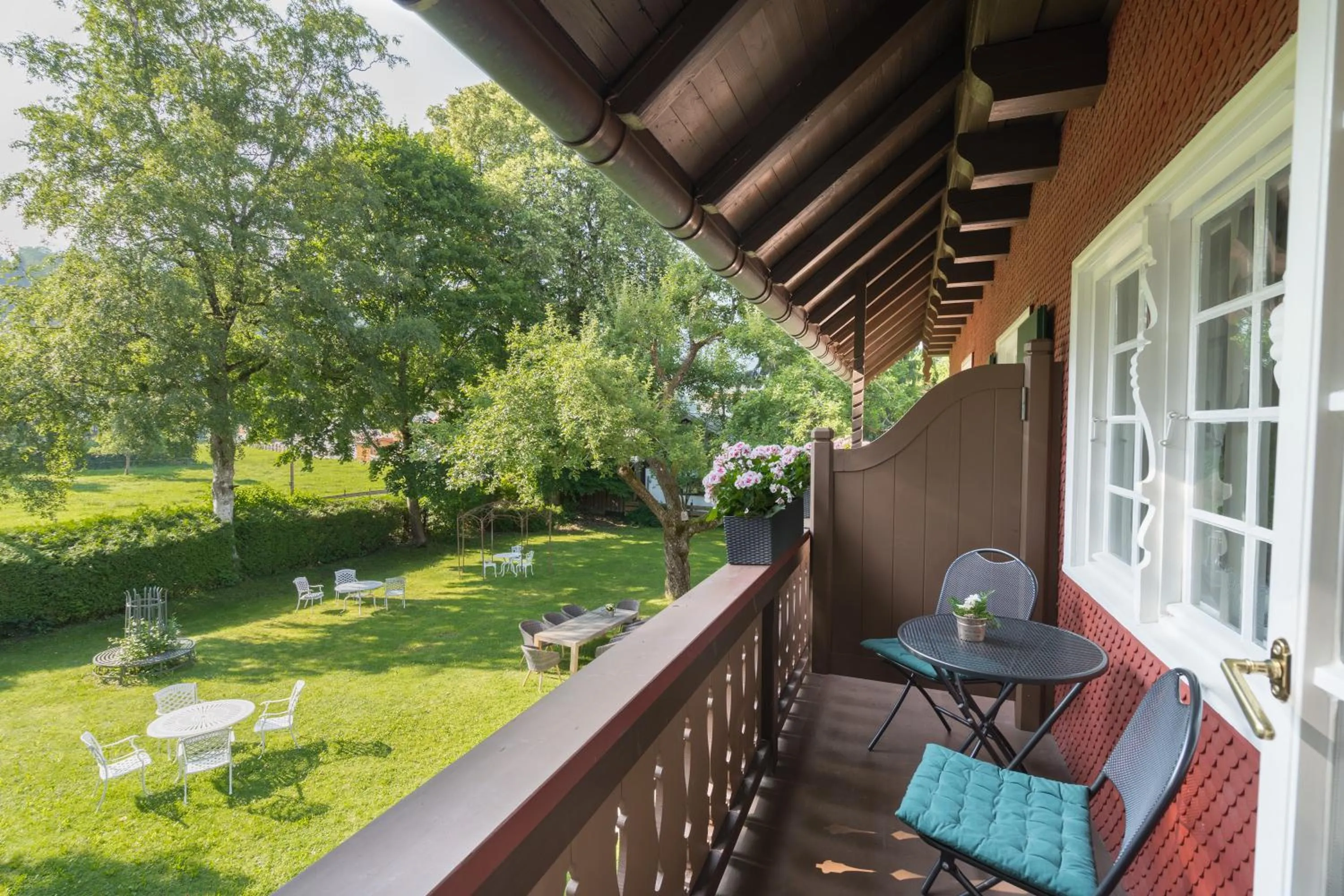 Garden in Geldernhaus Hotel garni