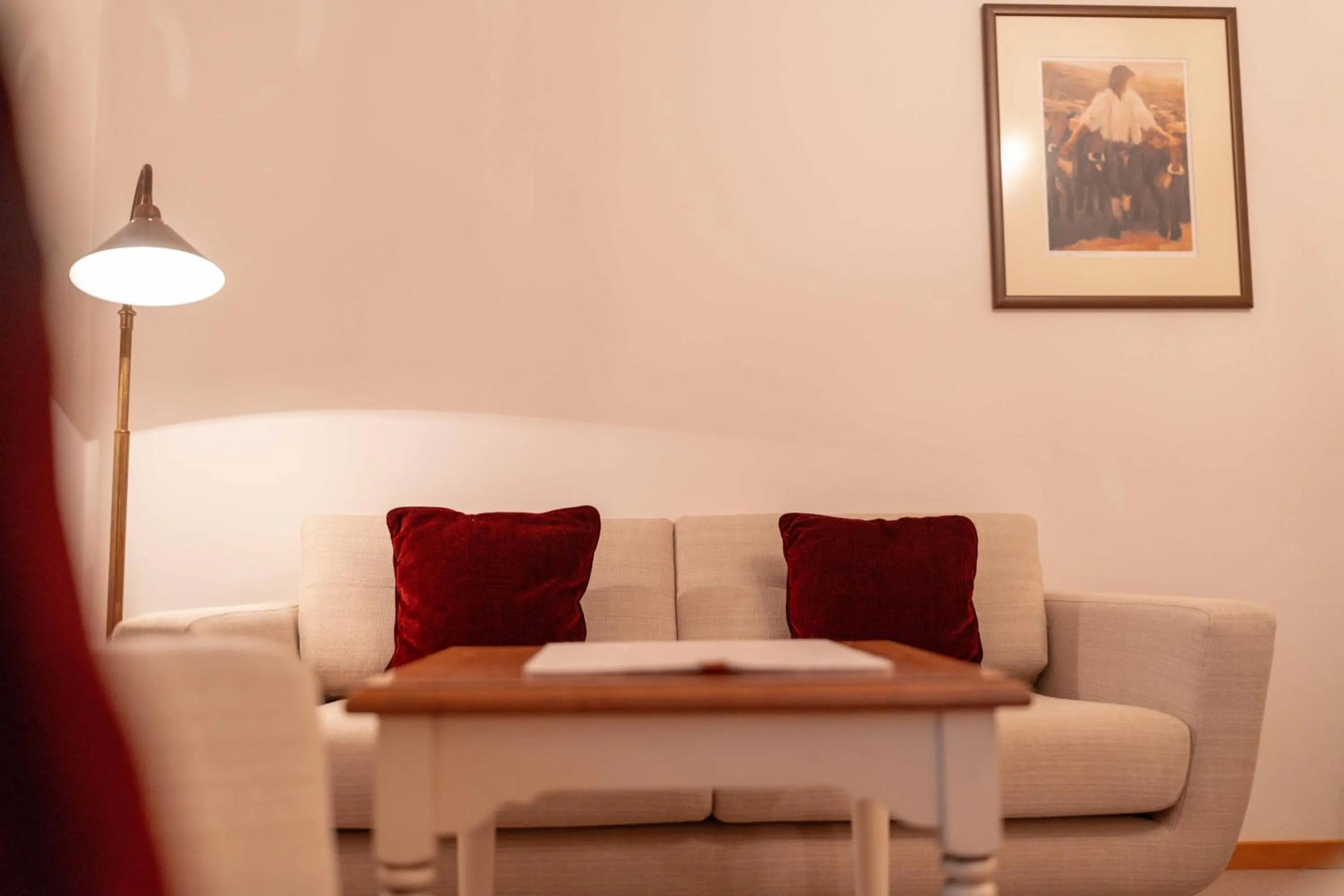 Seating area in Geldernhaus Hotel garni