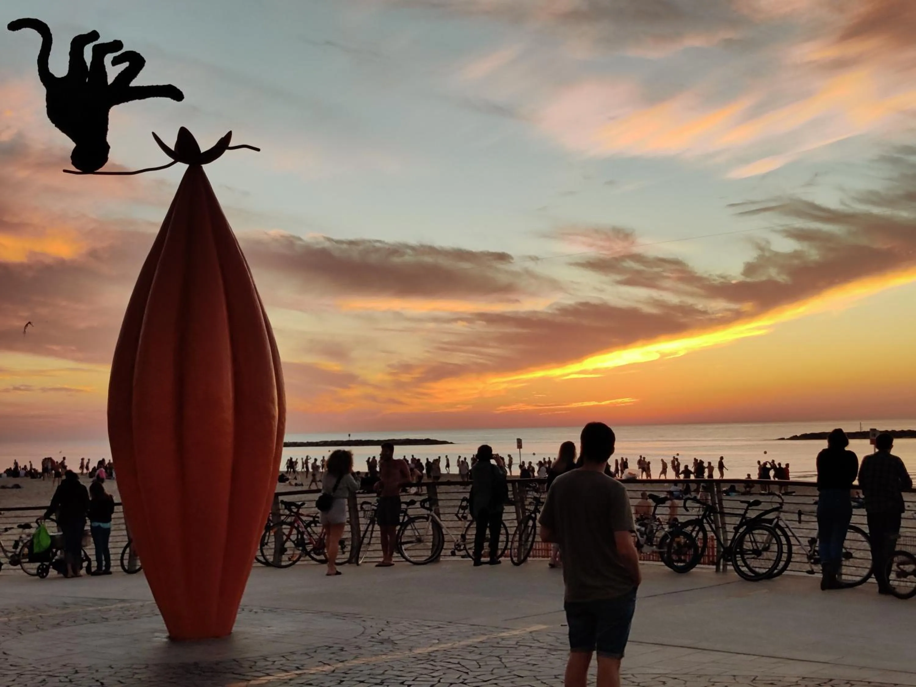People in Central Stay TLV Beachfront
