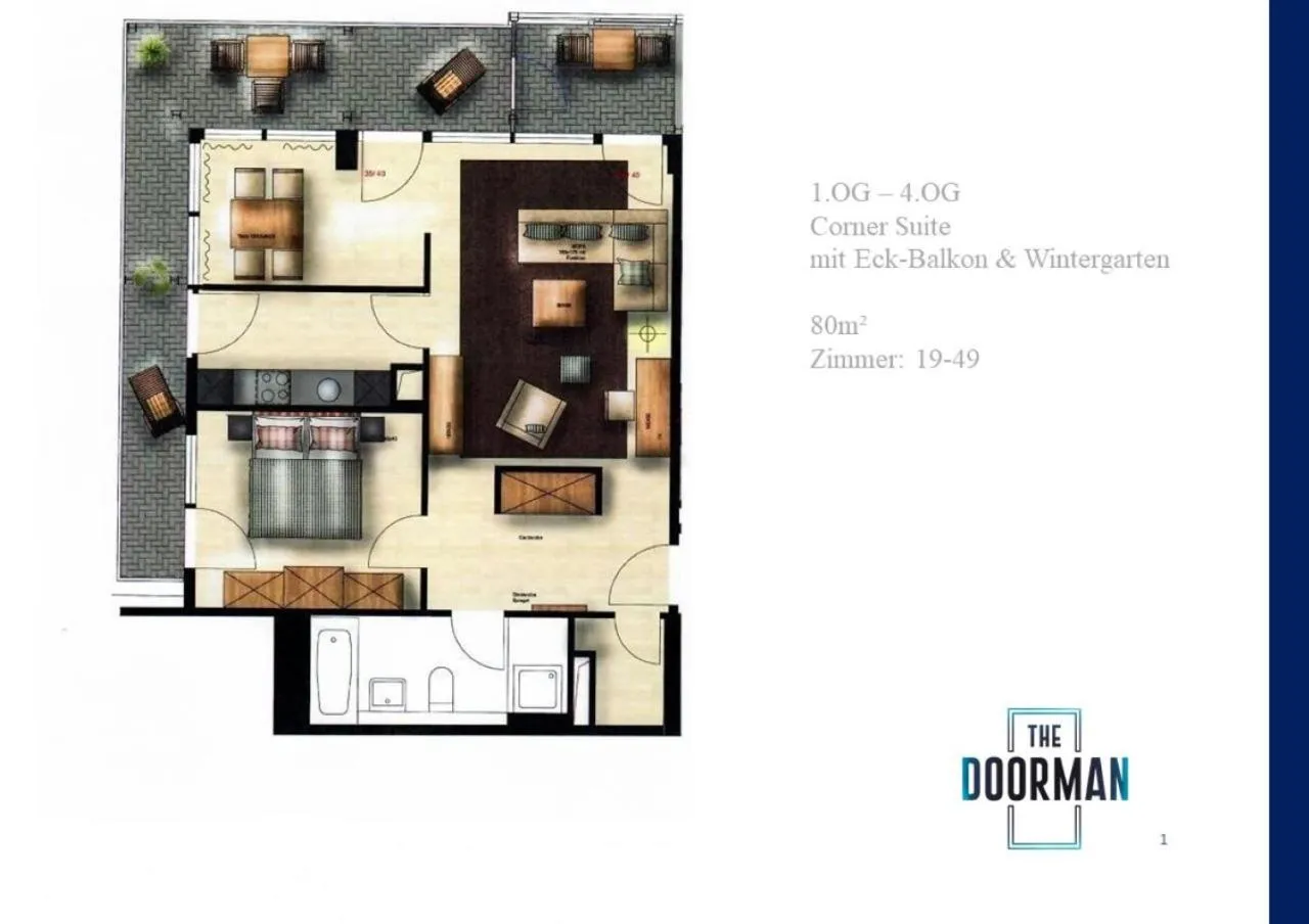 Photo of the whole room in The Doorman Welle Frankfurt am Main