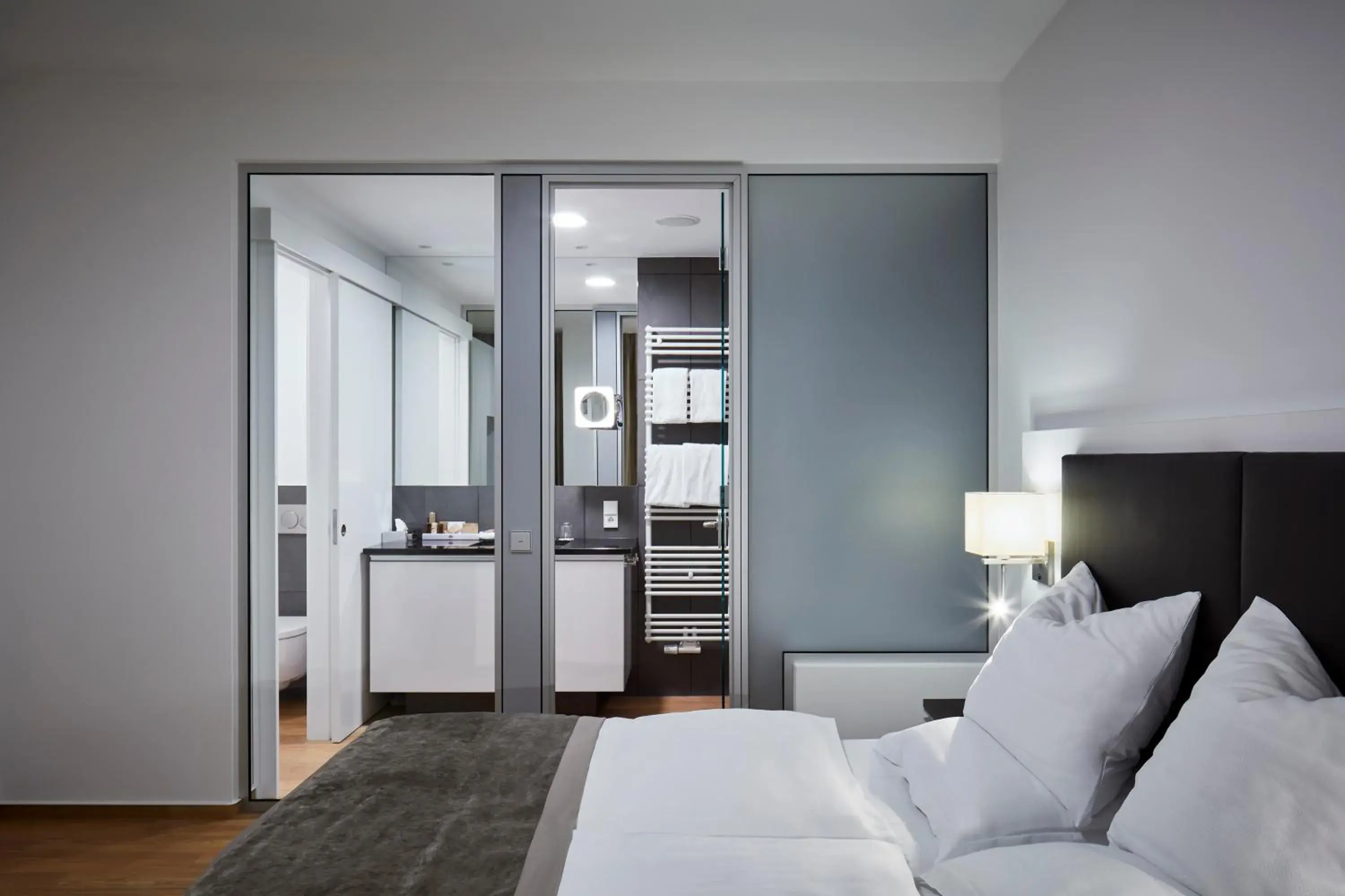 Bedroom, Bed in The Doorman Welle Frankfurt am Main Bedroom, Bed in The Doorman Welle Frankfurt am Main