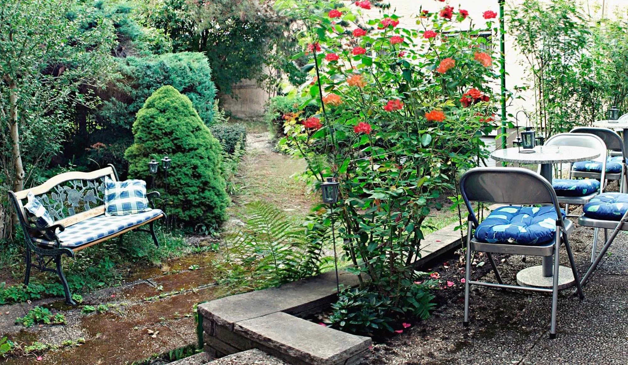 Patio in Pension Keinath