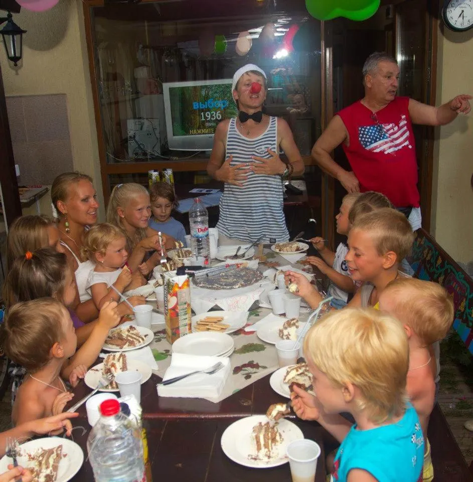 group of guests in Condo Hotel Valentina
