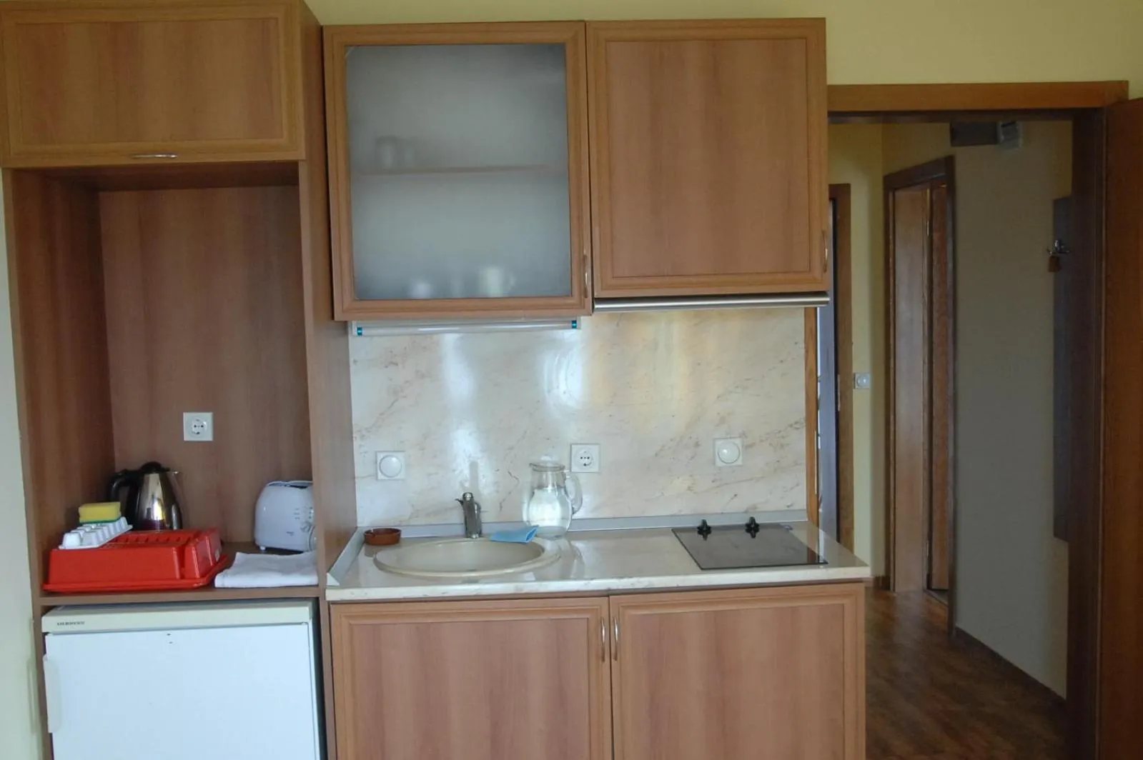 Kitchen or kitchenette in Condo Hotel Valentina