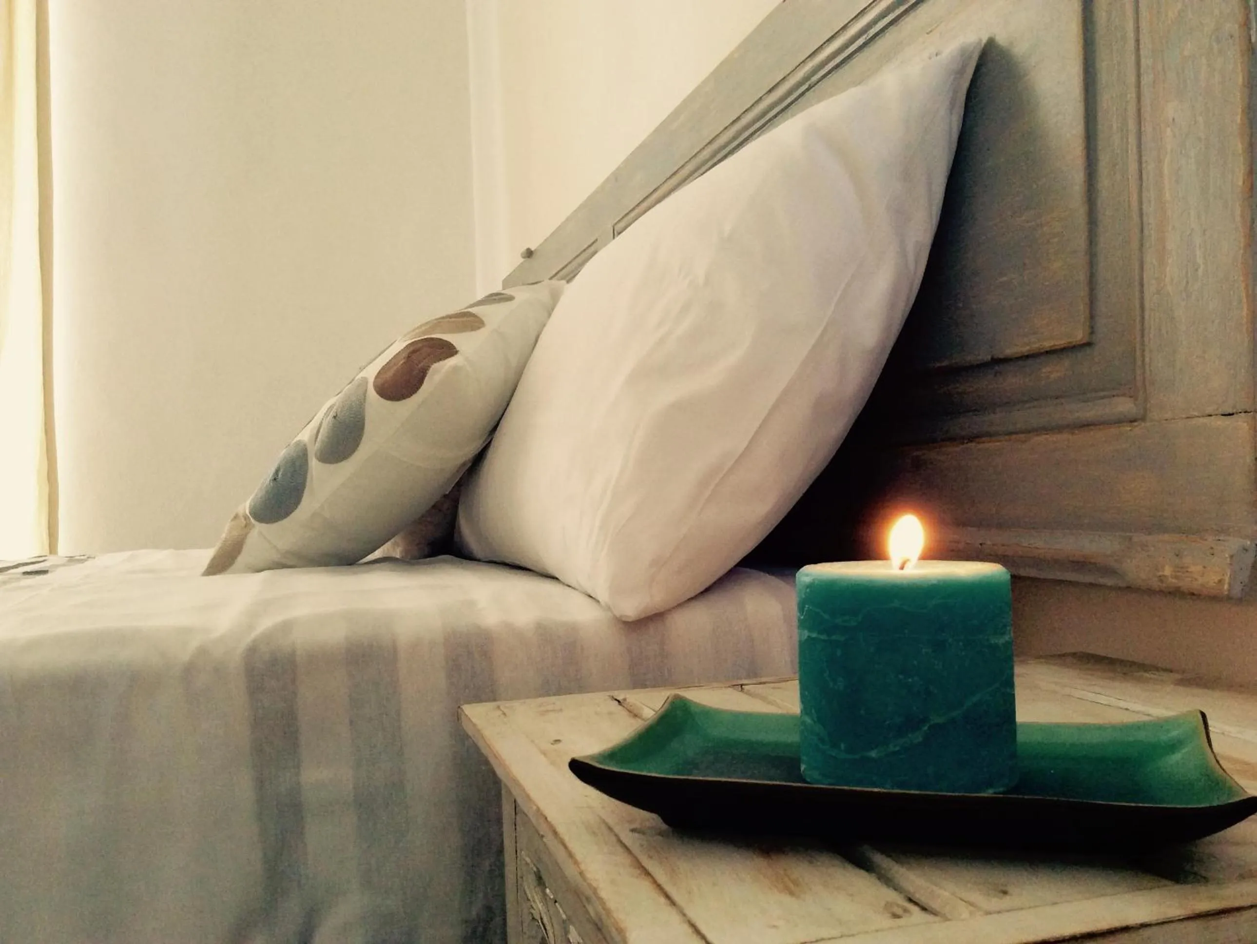 Decorative detail, Bed in B&B Giù le Stelle