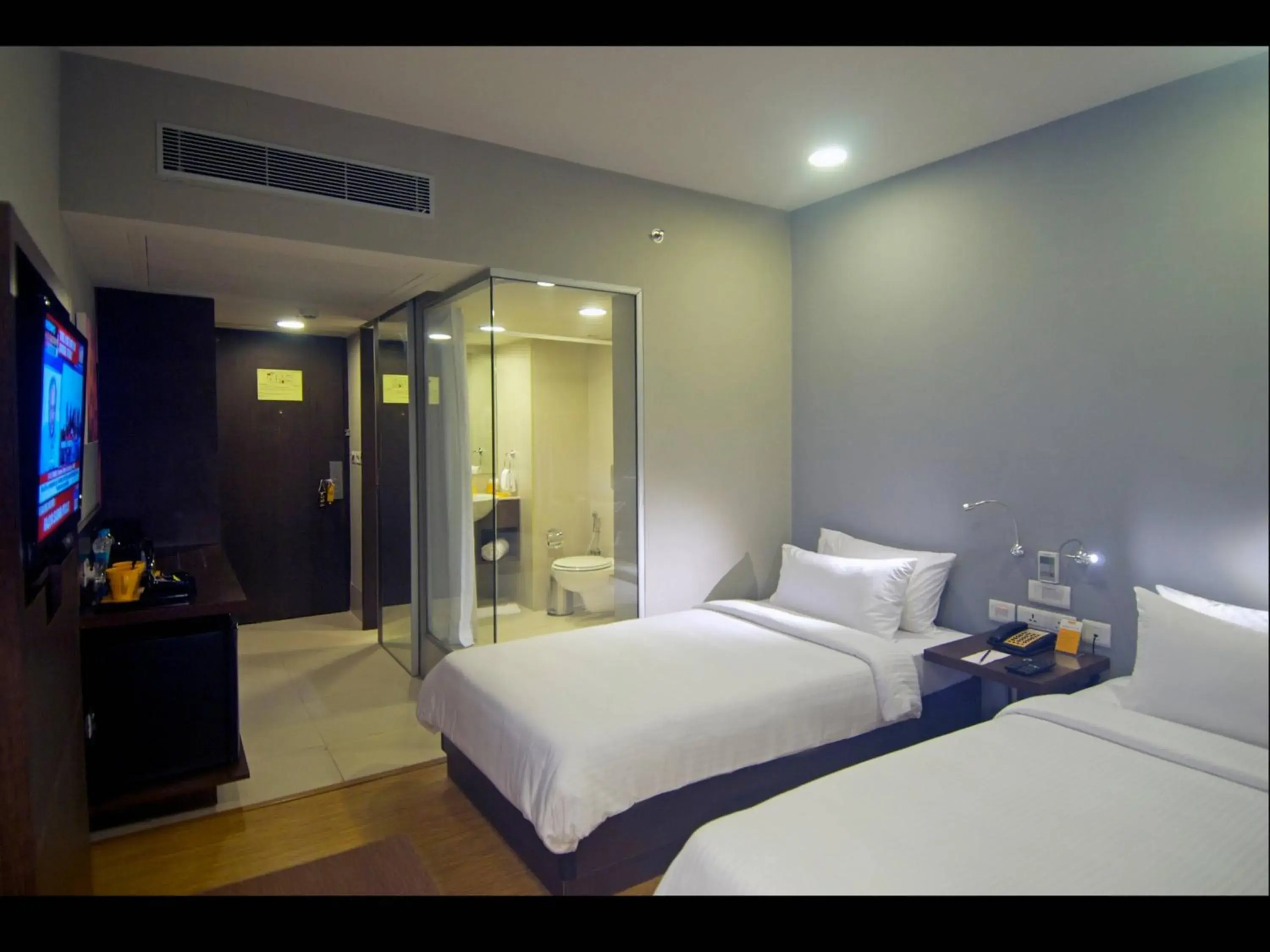Bedroom, Bed in Keys Select by Lemon Tree Hotels, Visakhapatnam Bedroom, Bed in Keys Select by Lemon Tree Hotels, Visakhapatnam