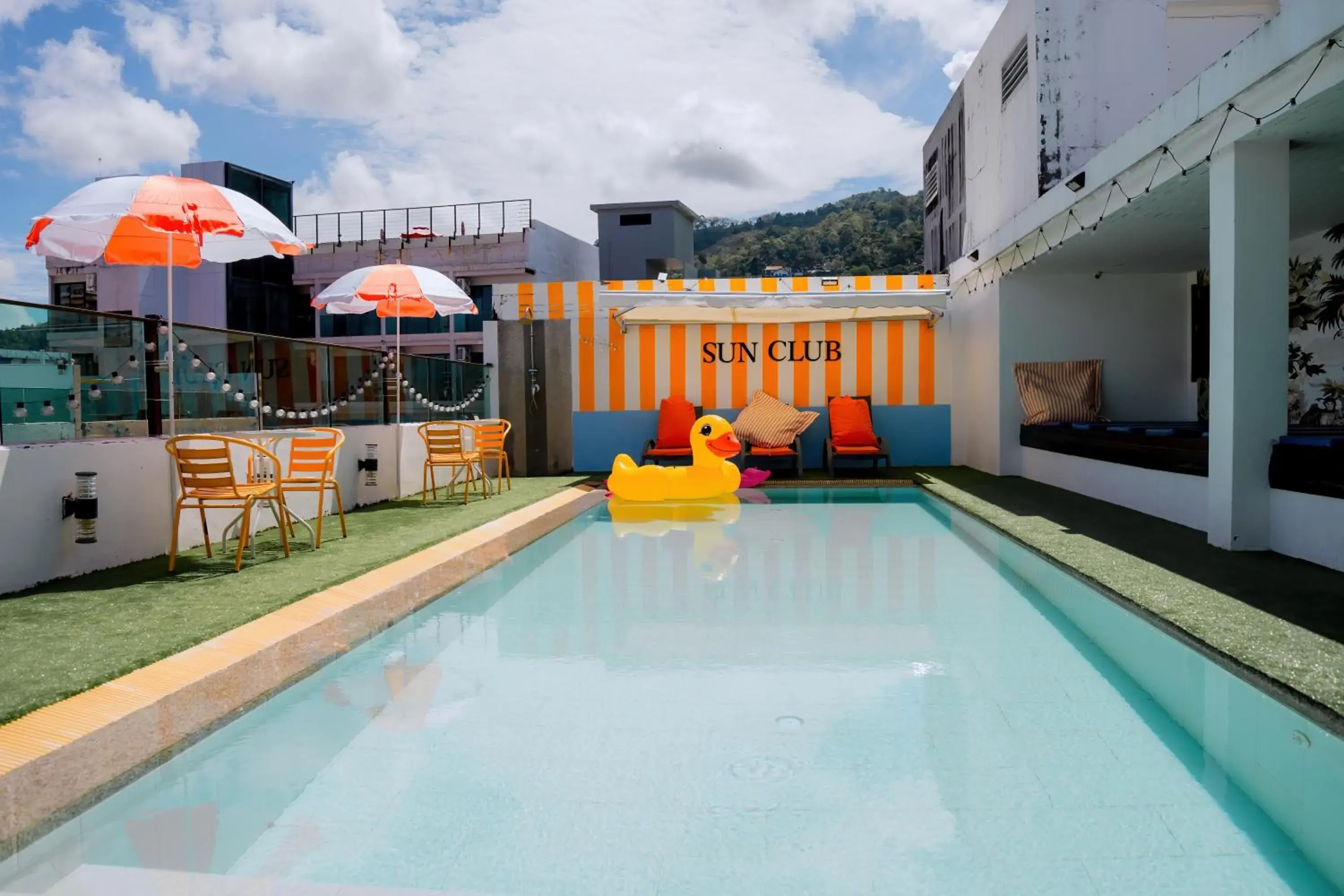 Swimming pool in Sun Sea Sand Patong Swimming pool in Sun Sea Sand Patong
