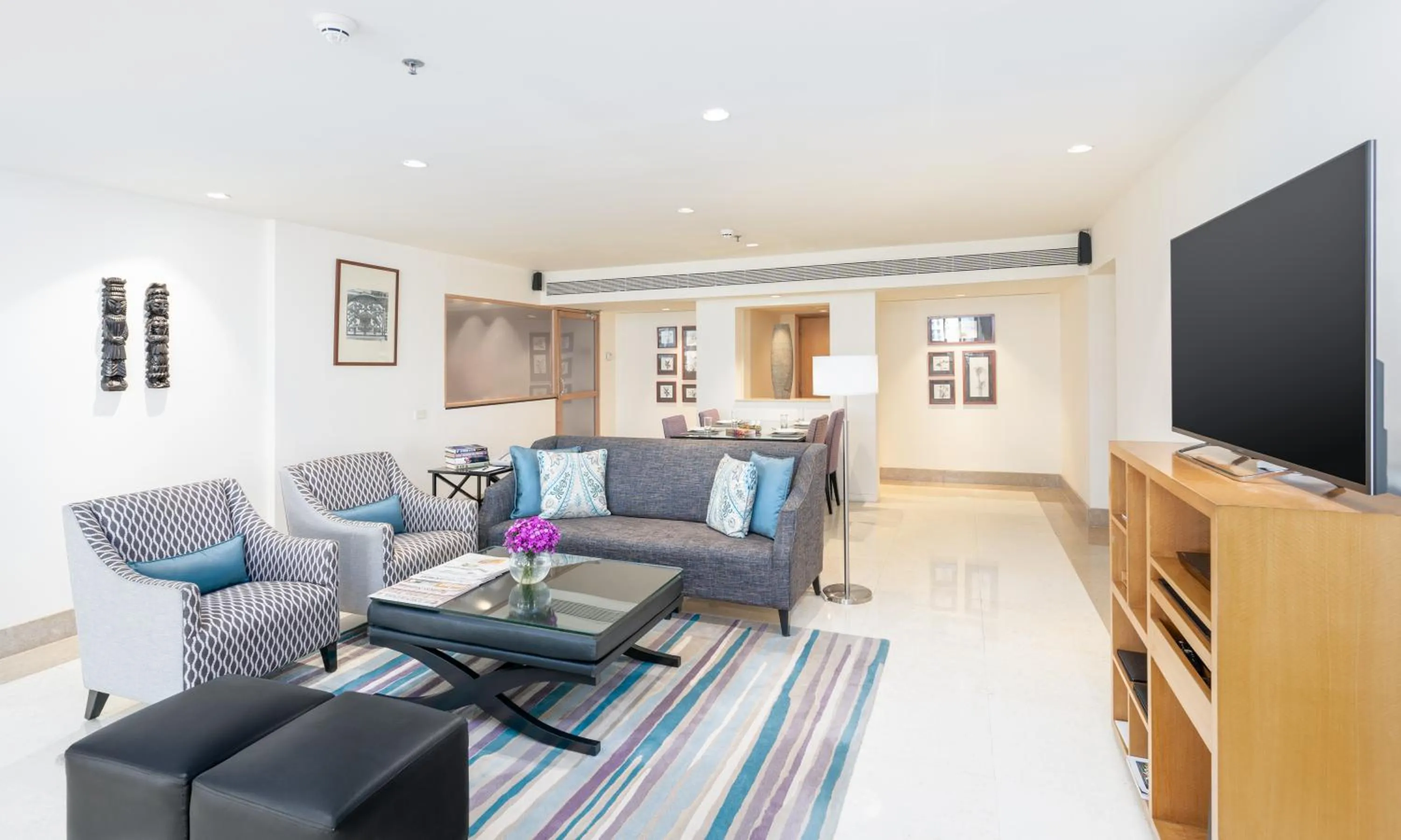 Living room in Taj Wellington Mews, Mumbai