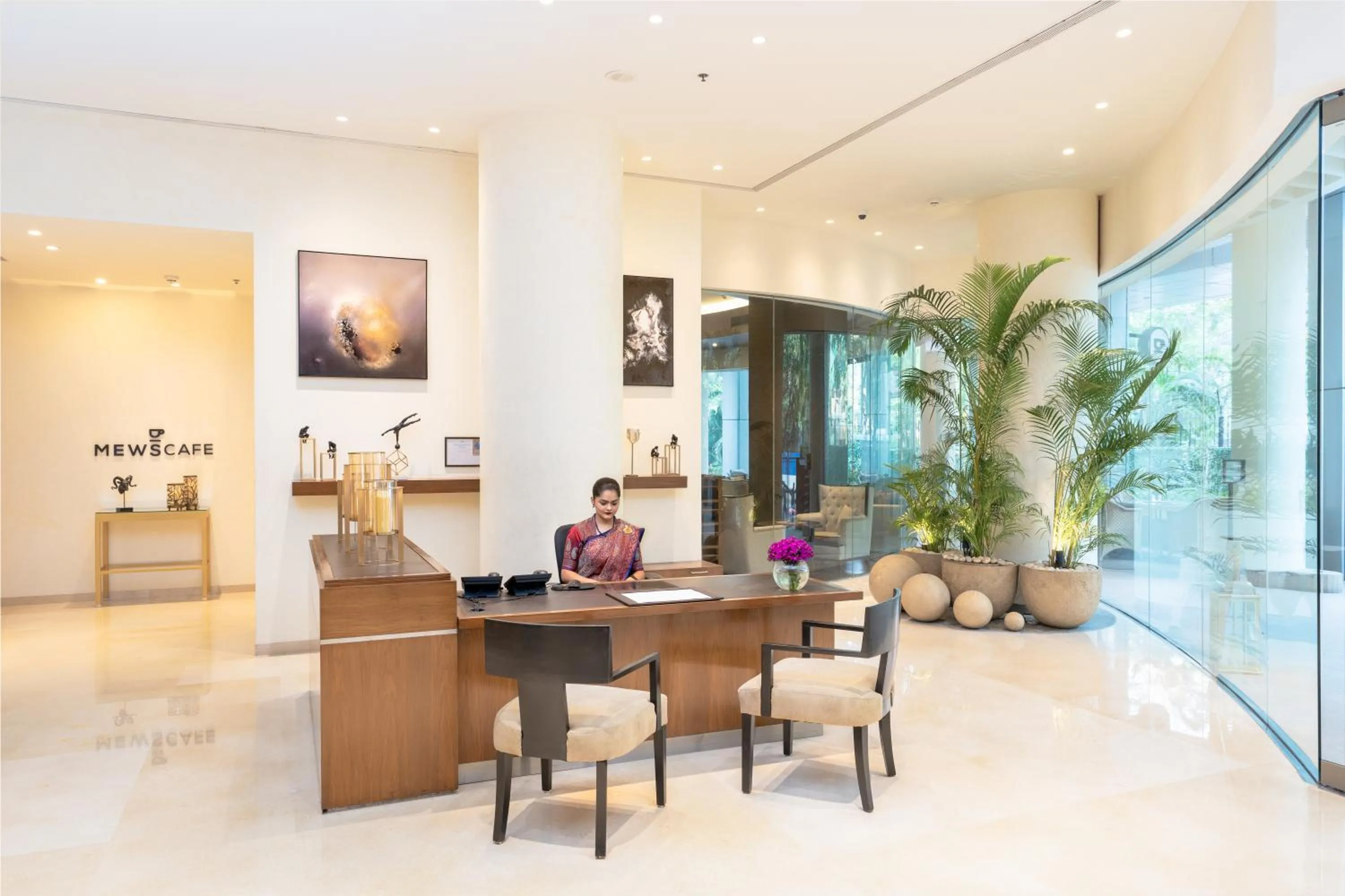 Lobby or reception in Taj Wellington Mews, Mumbai