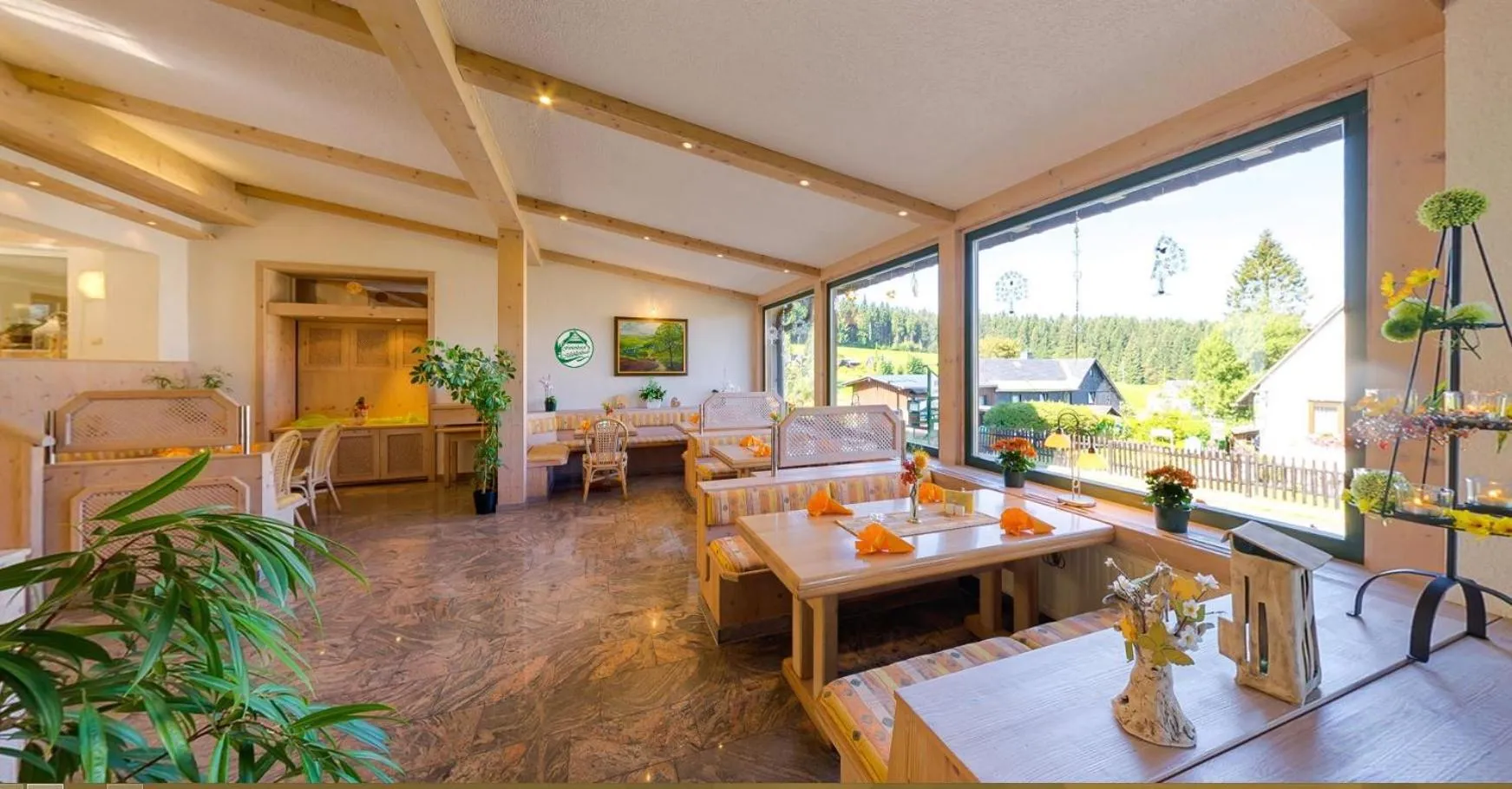 Restaurant/places to eat in Ferienhotel Mühlleithen