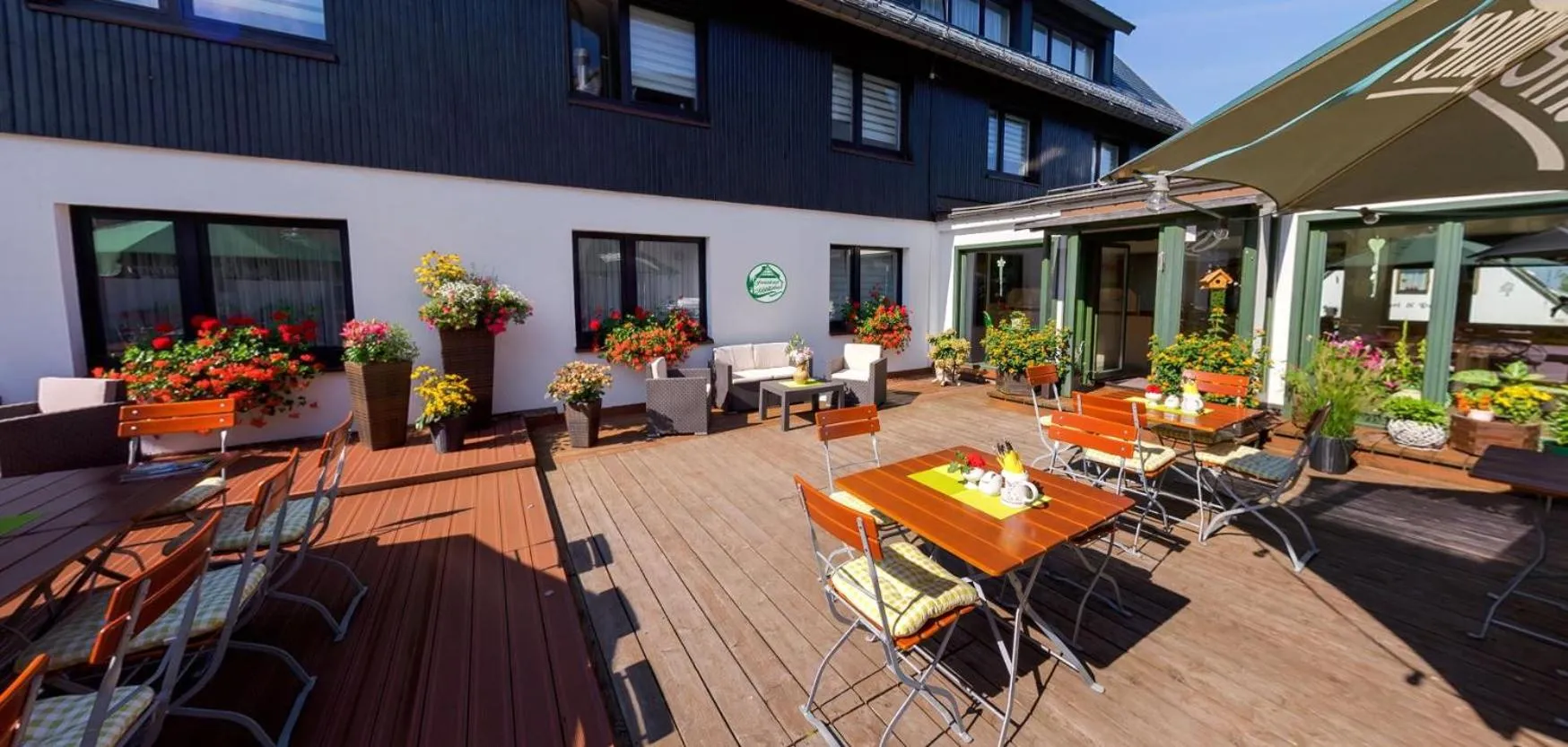 Restaurant/places to eat in Ferienhotel Mühlleithen