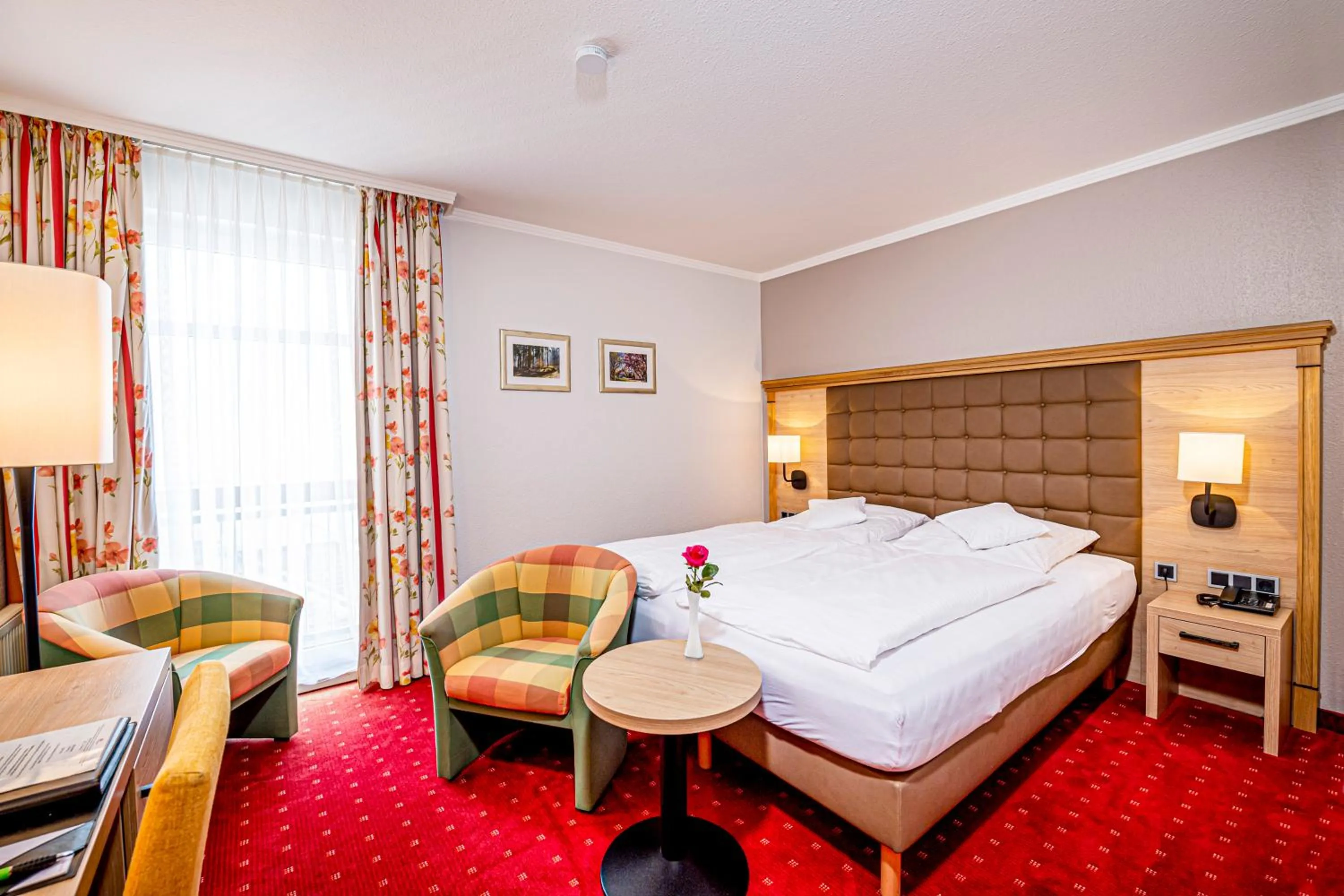 Photo of the whole room, Bed in Landhotel Buller