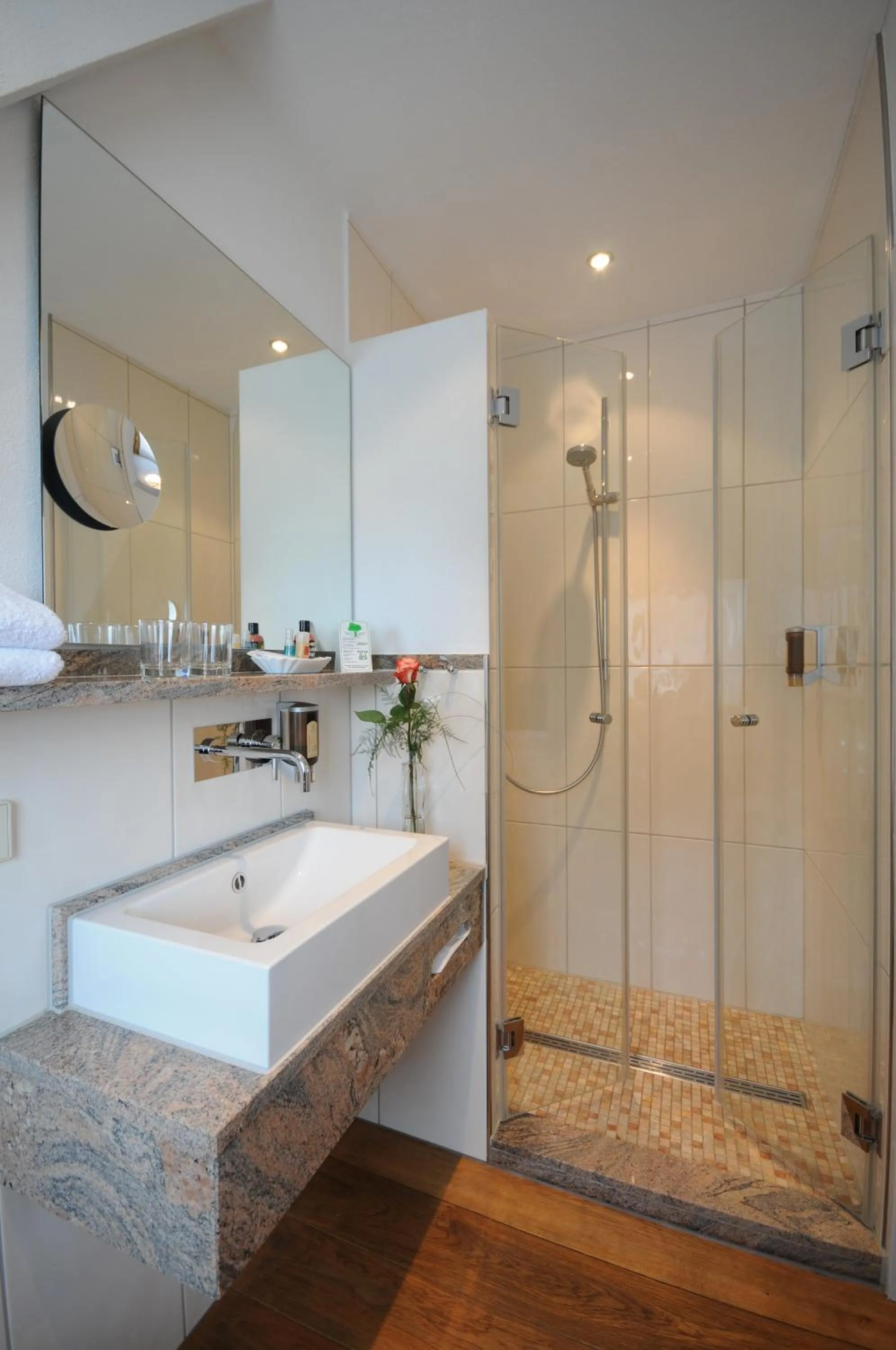 Shower in Landhotel Buller