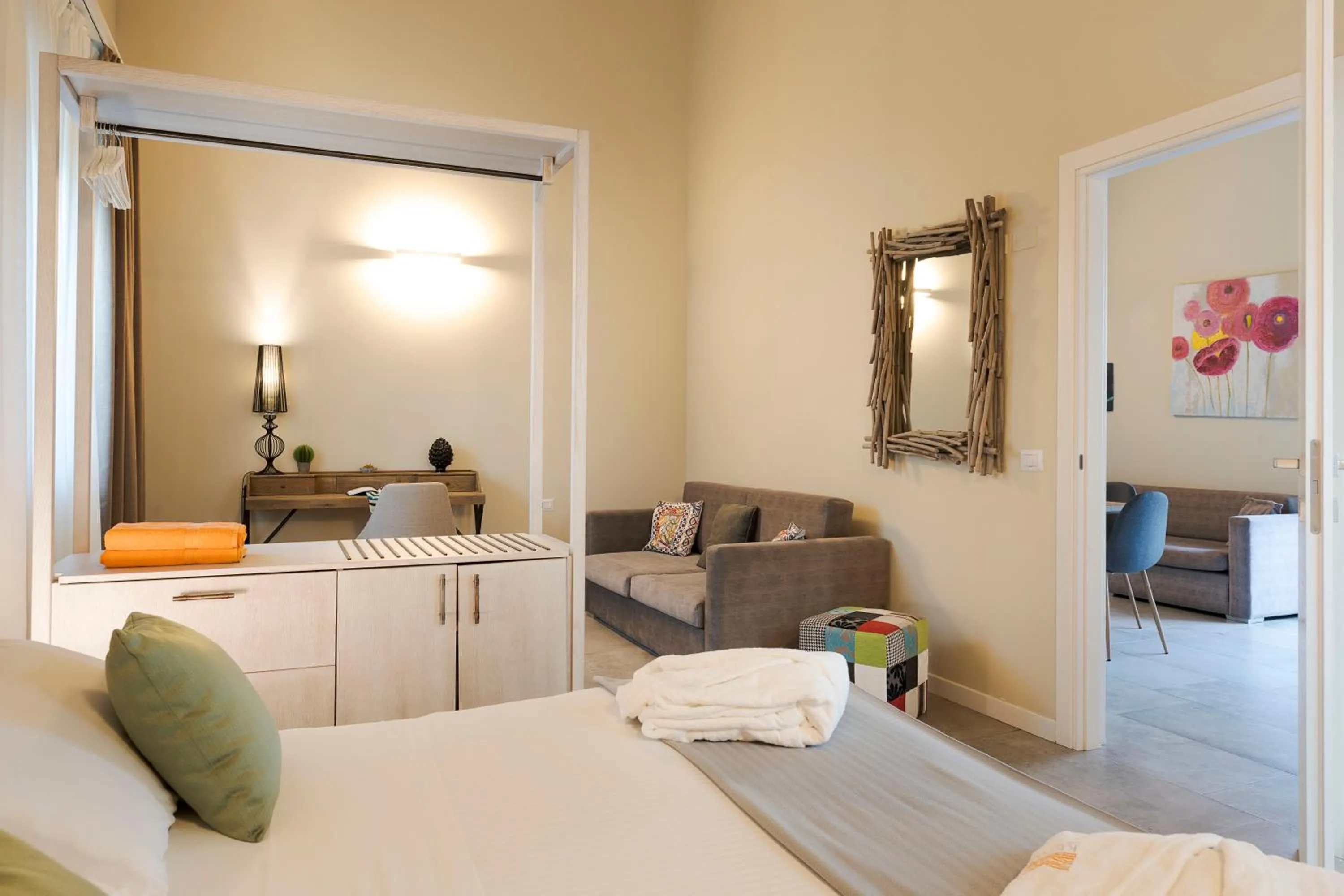 Bed in Kepos Etna Relais & Exclusive Spa