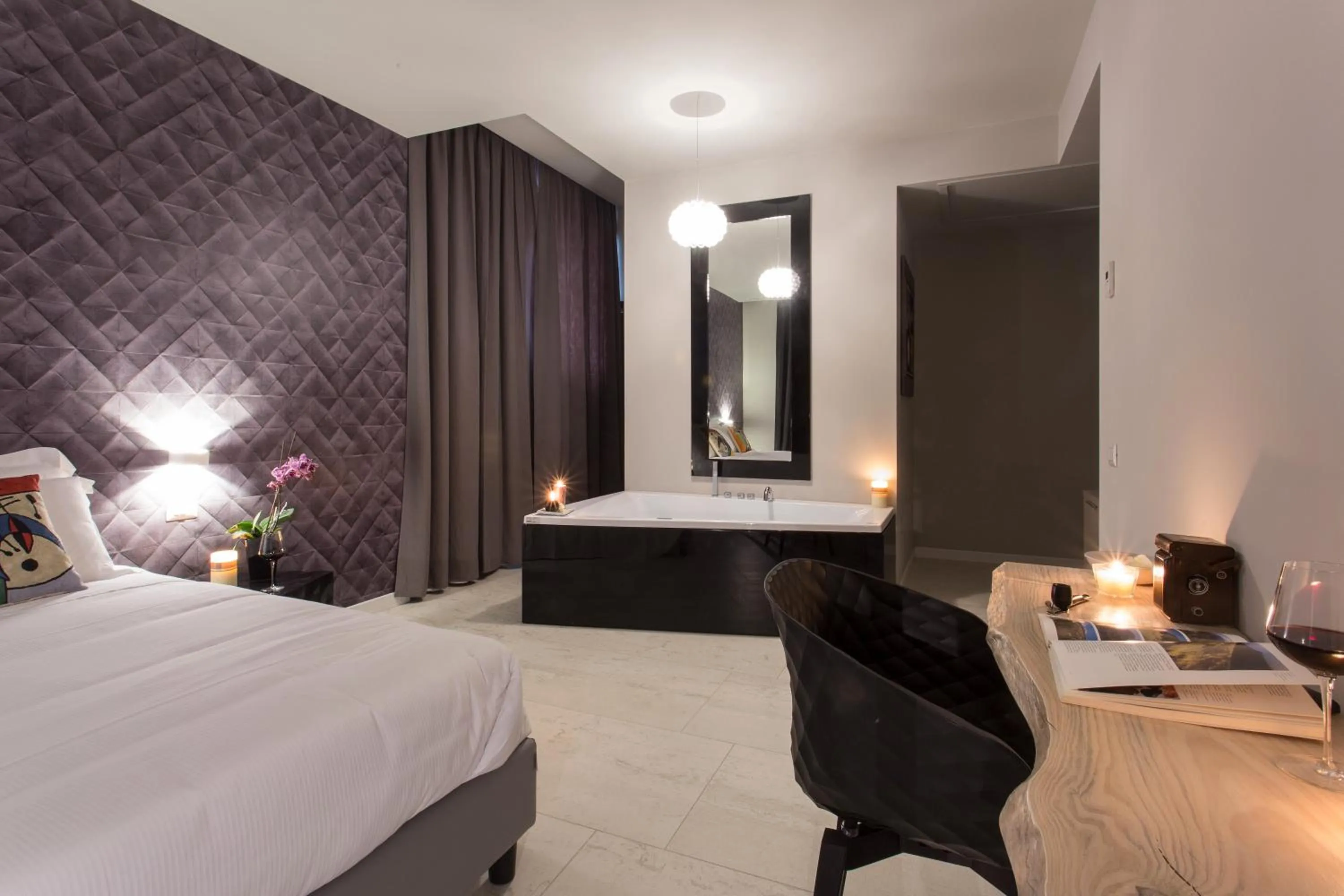 Bed in Kepos Etna Relais & Exclusive Spa