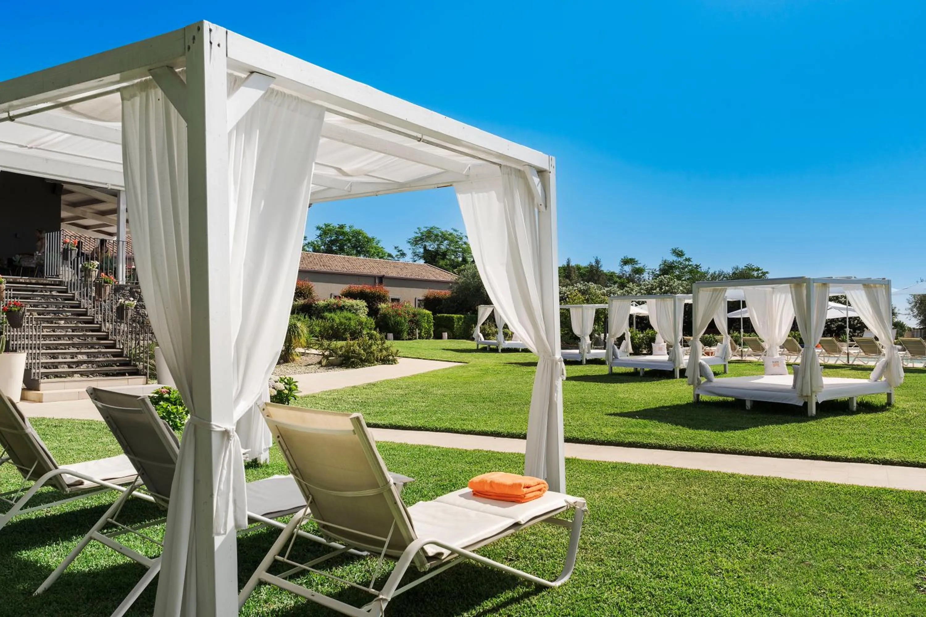 Patio in Kepos Etna Relais & Exclusive Spa