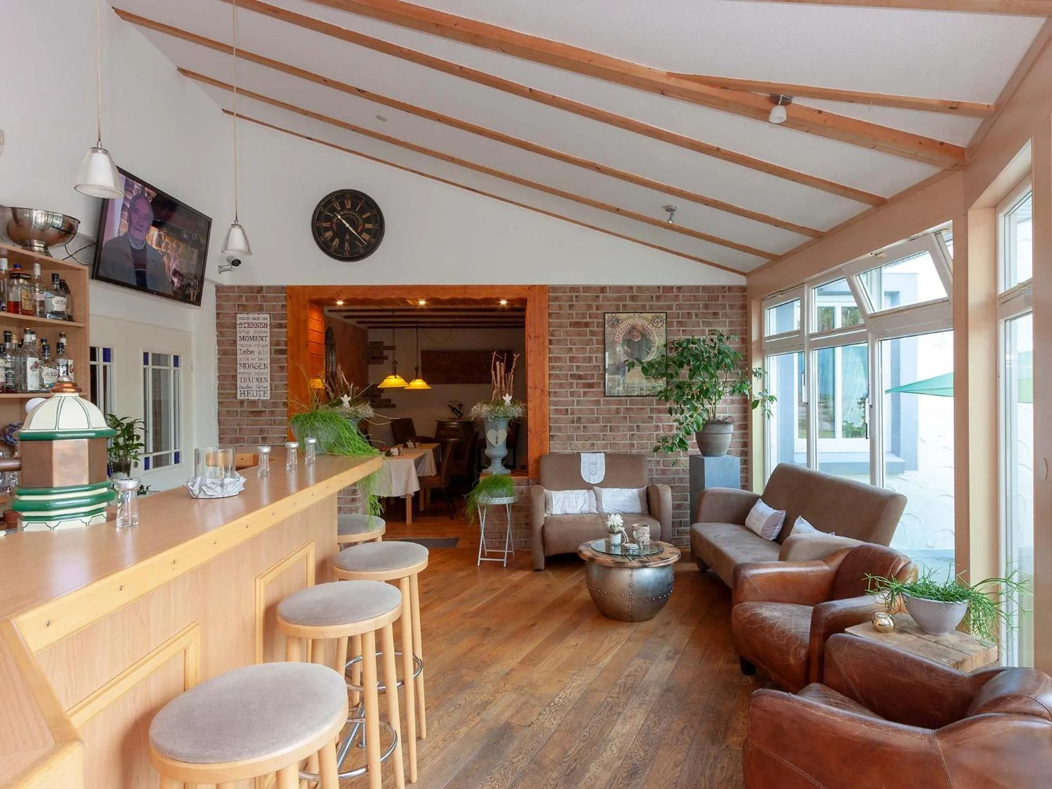 Lobby or reception in Hotel Herrlichkeit Dornum Janßen