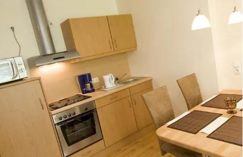 Kitchen or kitchenette in Hotel Herrlichkeit Dornum Janßen