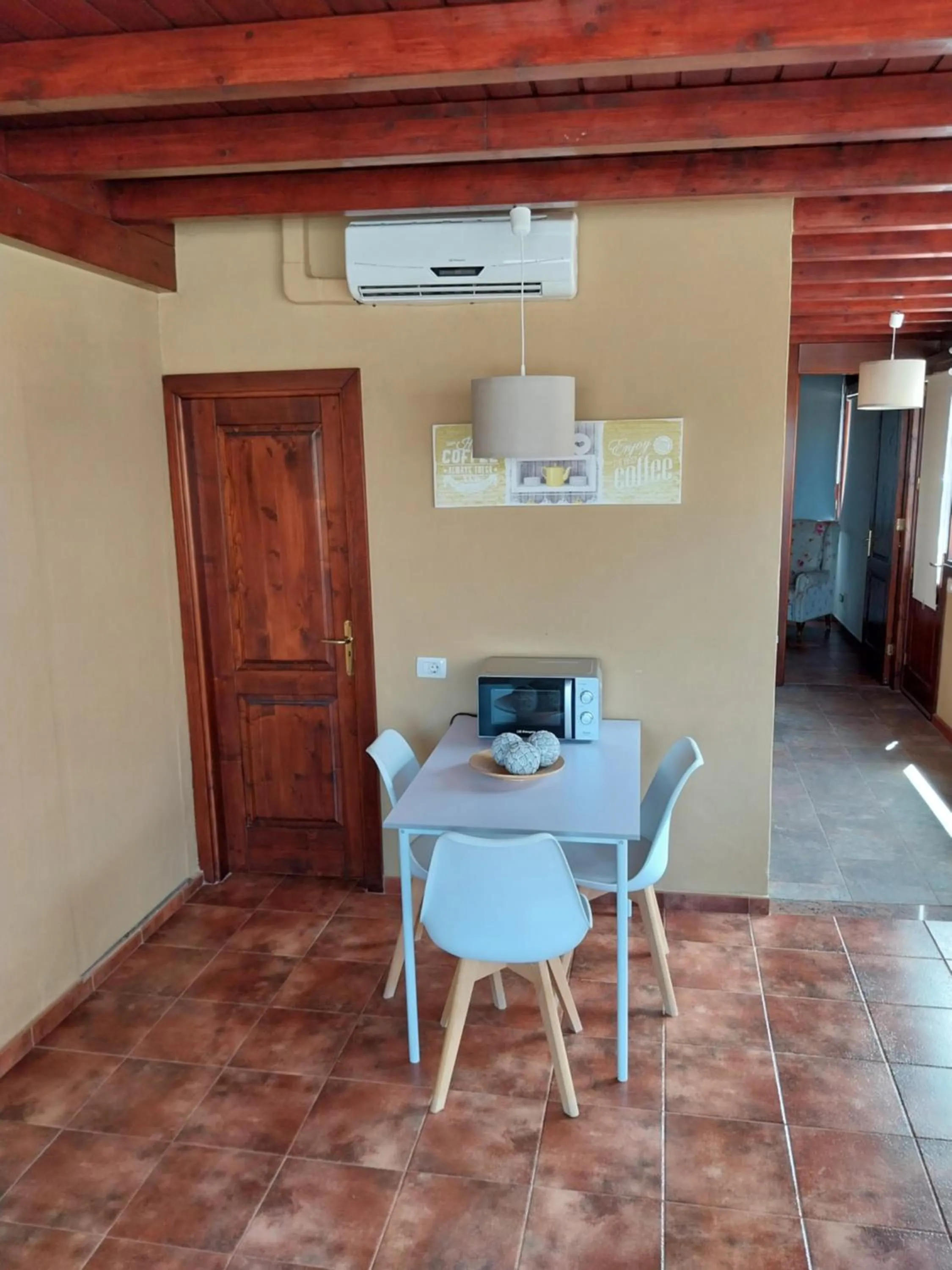 Dining area in Finca Esperanza