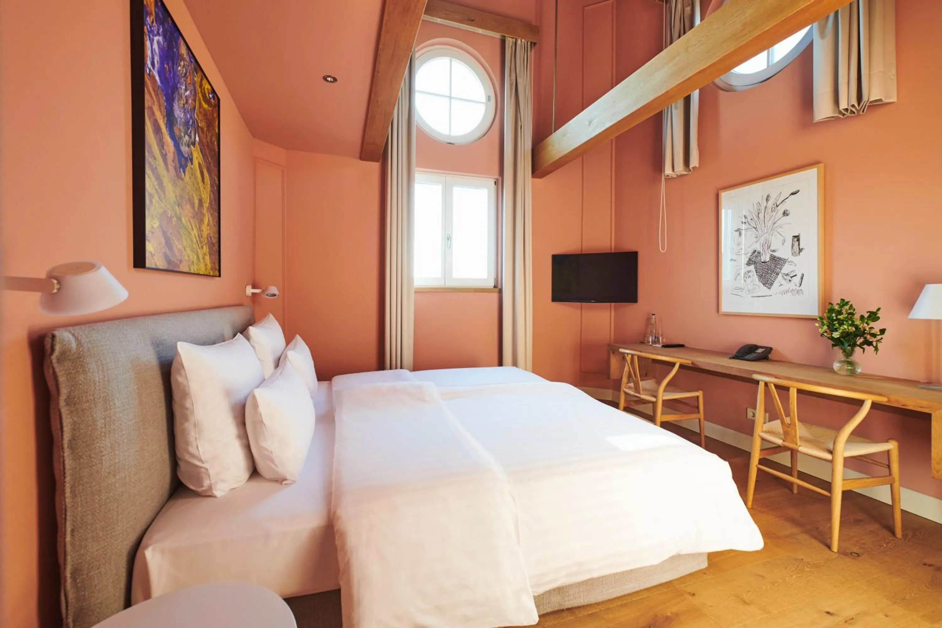 Bed in MOMA1890 Boutique Hotel