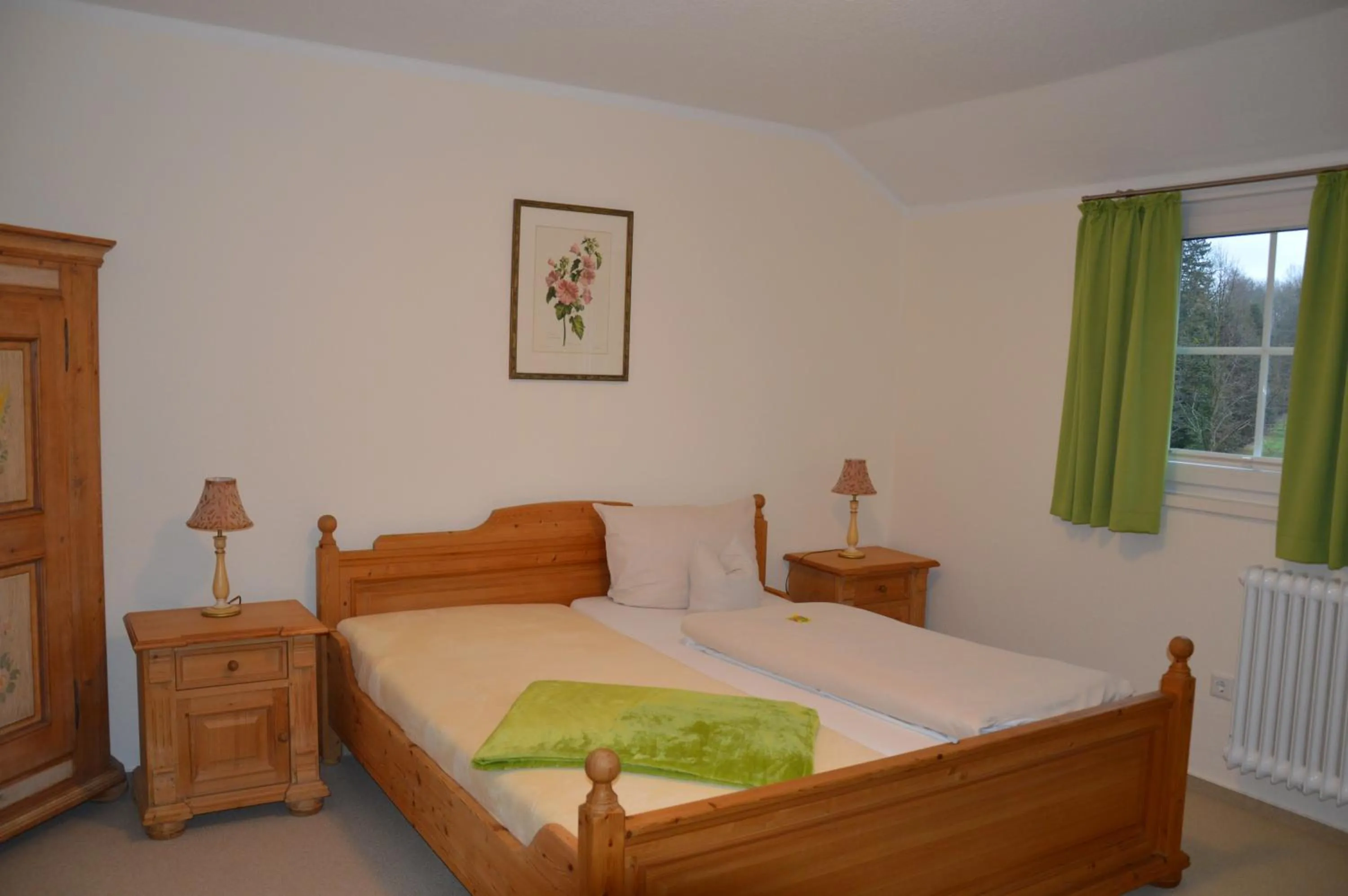 Bed in Hotel Holter Schloßkrug