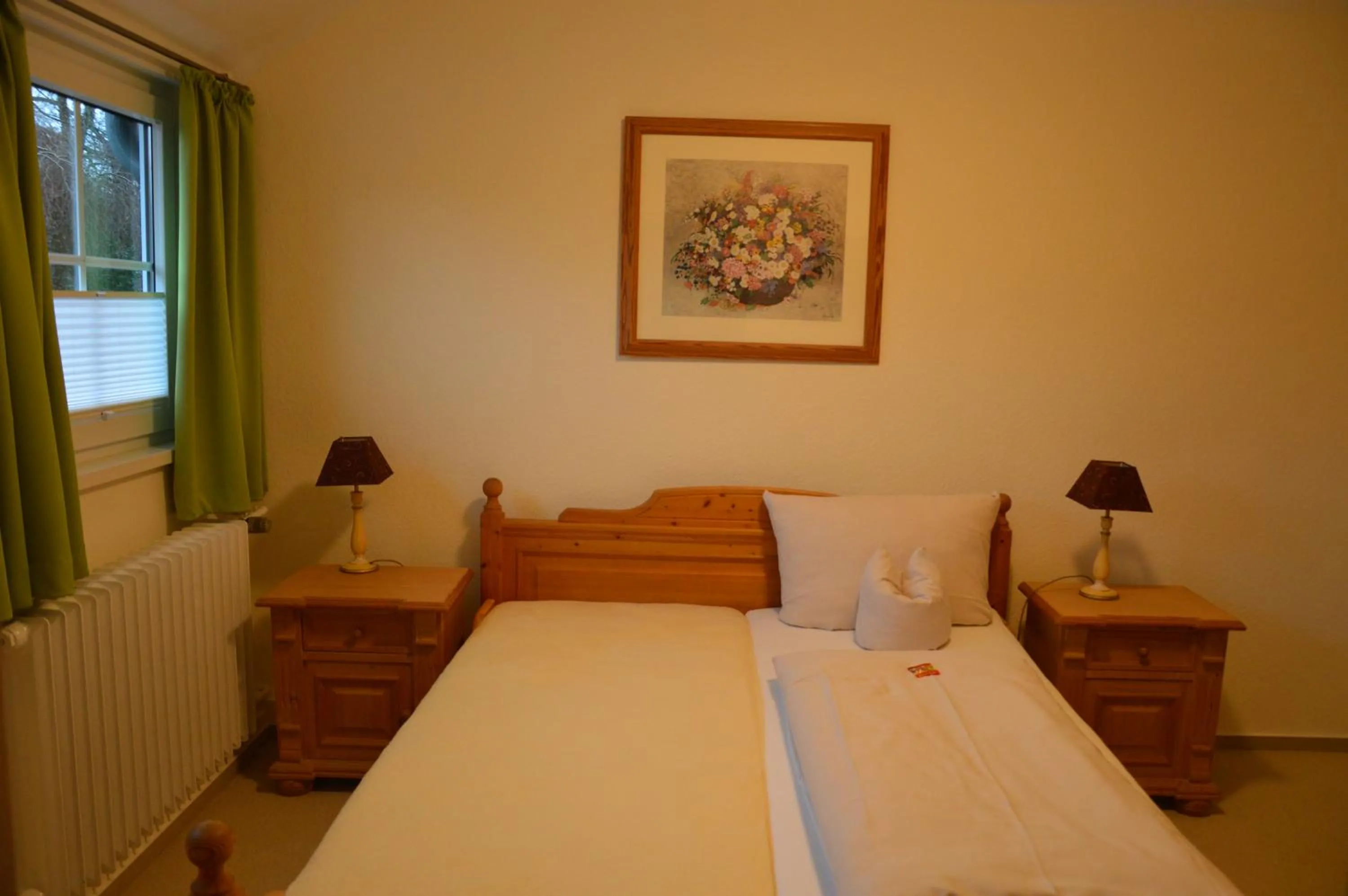 Bed in Hotel Holter Schloßkrug