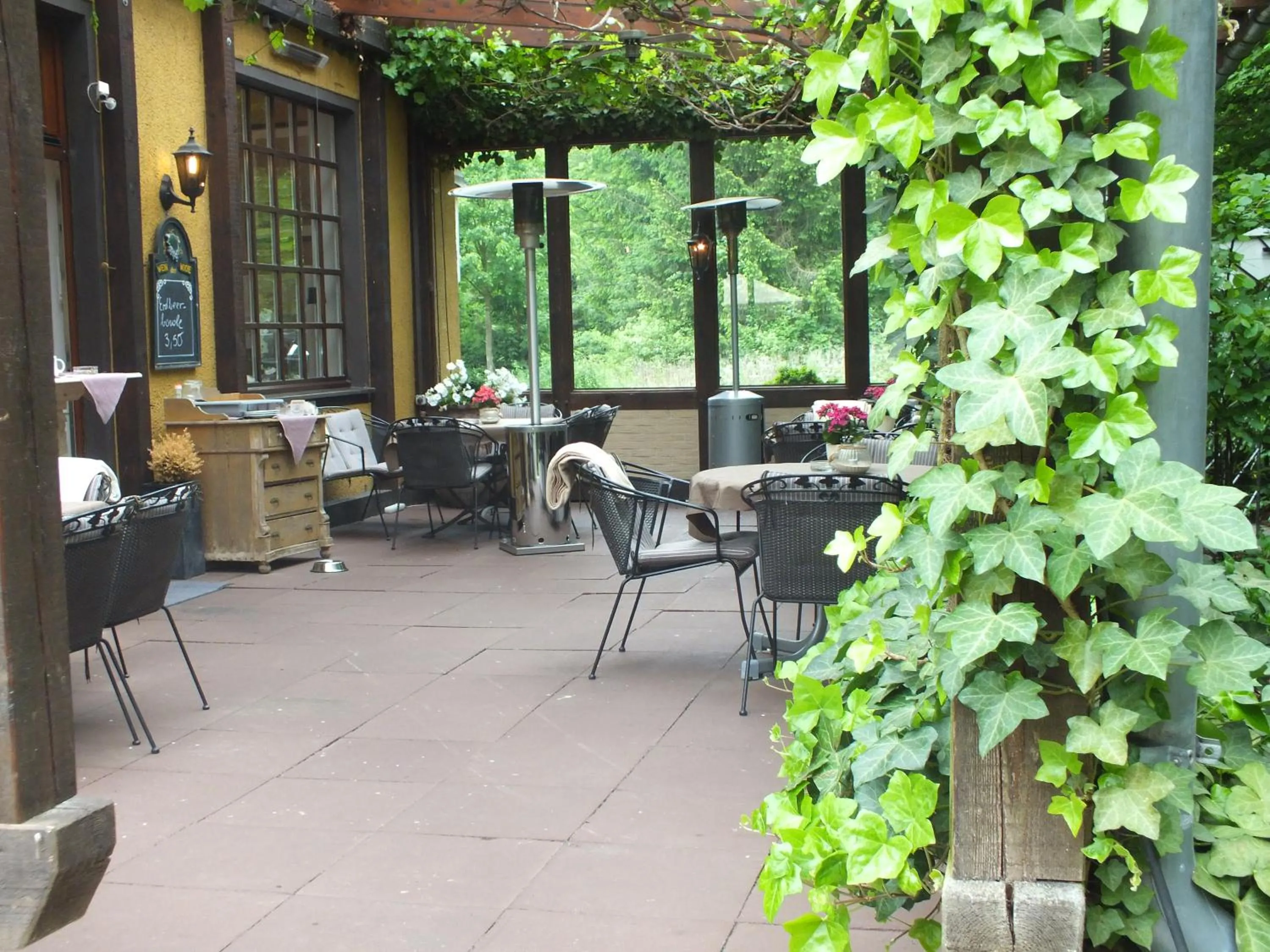 Balcony/Terrace in Hotel Holter Schloßkrug