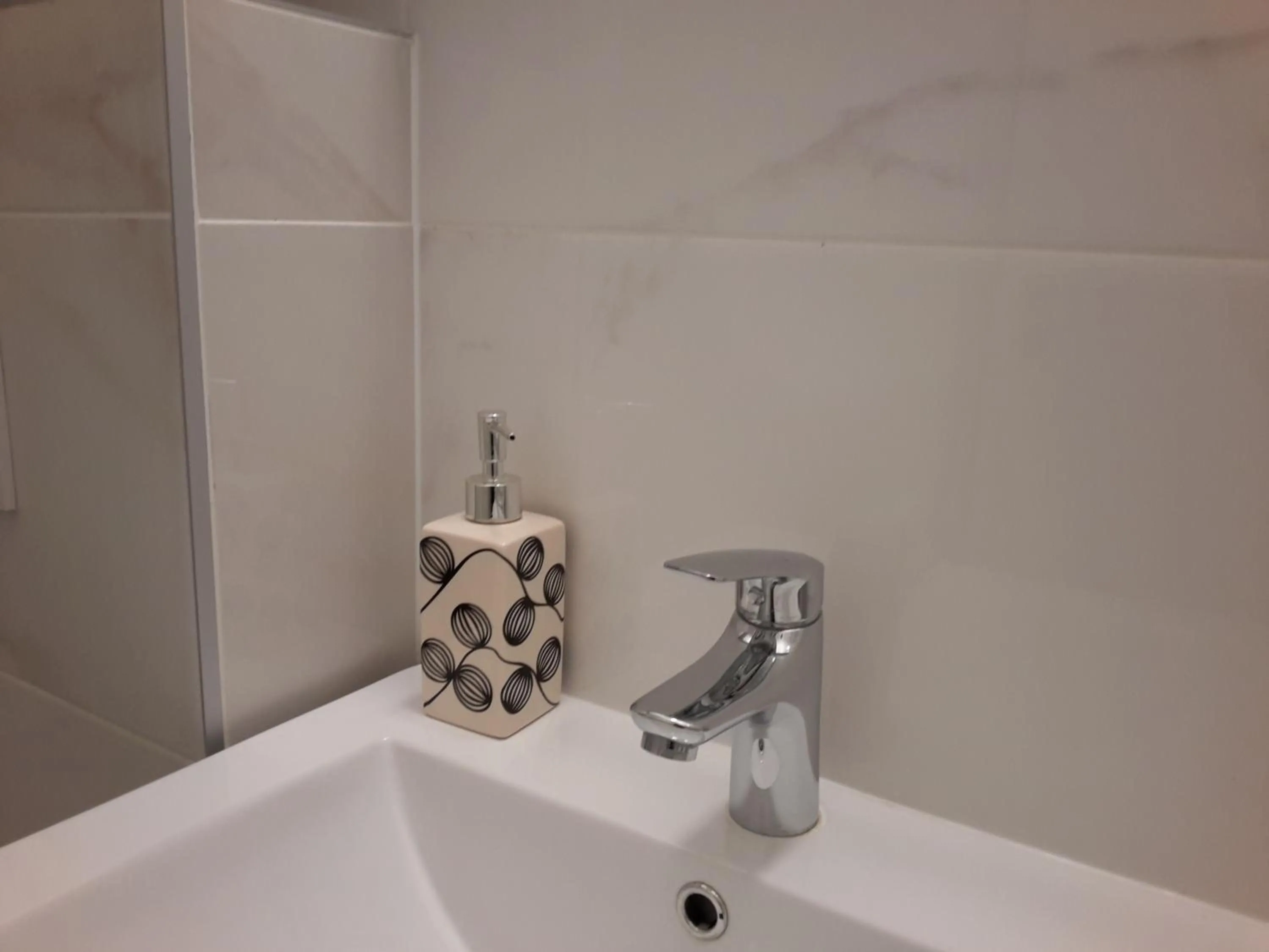 Bathroom in Haustor Apartments