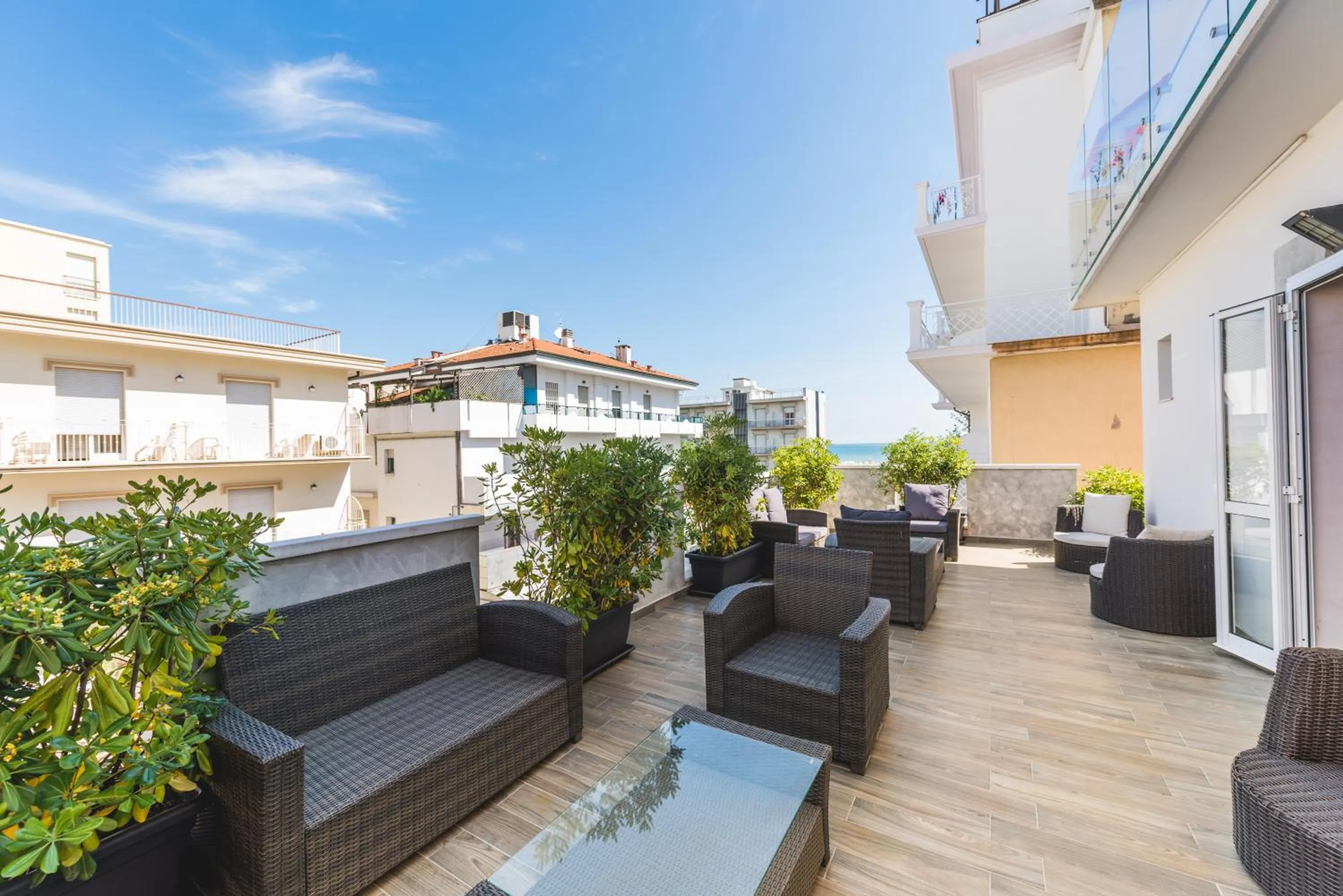 Property building in Hotel Romina