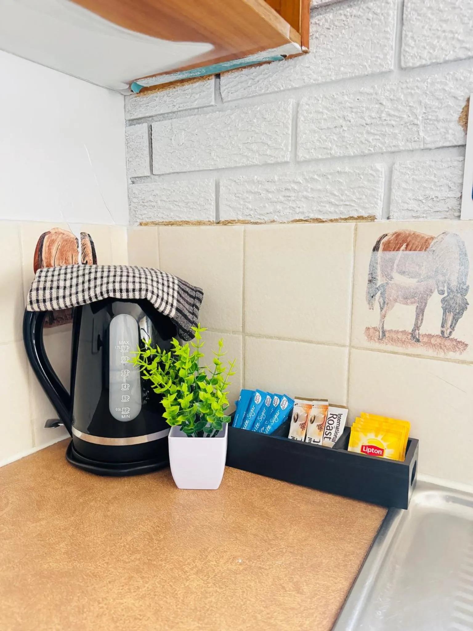 Kitchen or kitchenette in Ocean View Villas