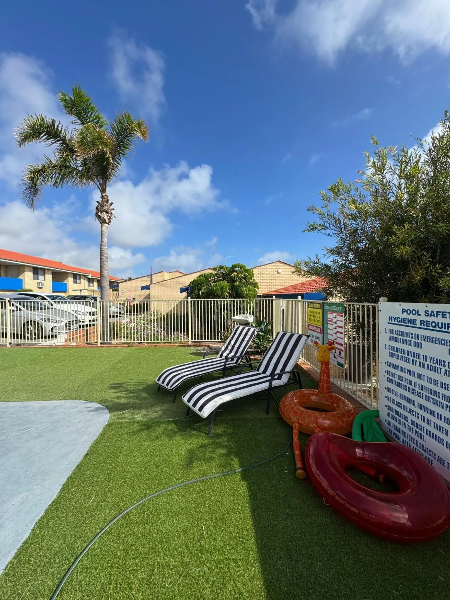 Swimming pool in Ocean View Villas