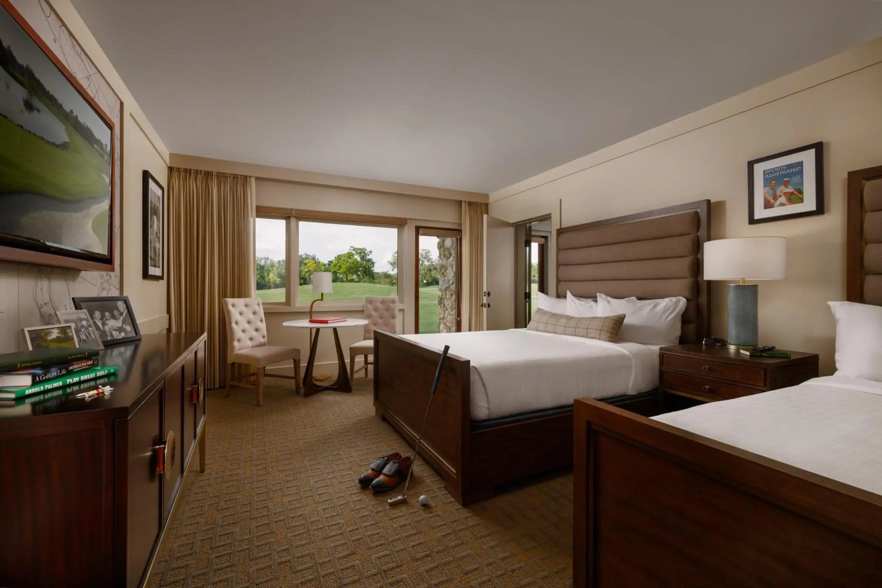 Lodge Standard Two Queens Golf View in Arnold Palmer's Bay Hill Club & Lodge Lodge Standard Two Queens Golf View in Arnold Palmer's Bay Hill Club & Lodge