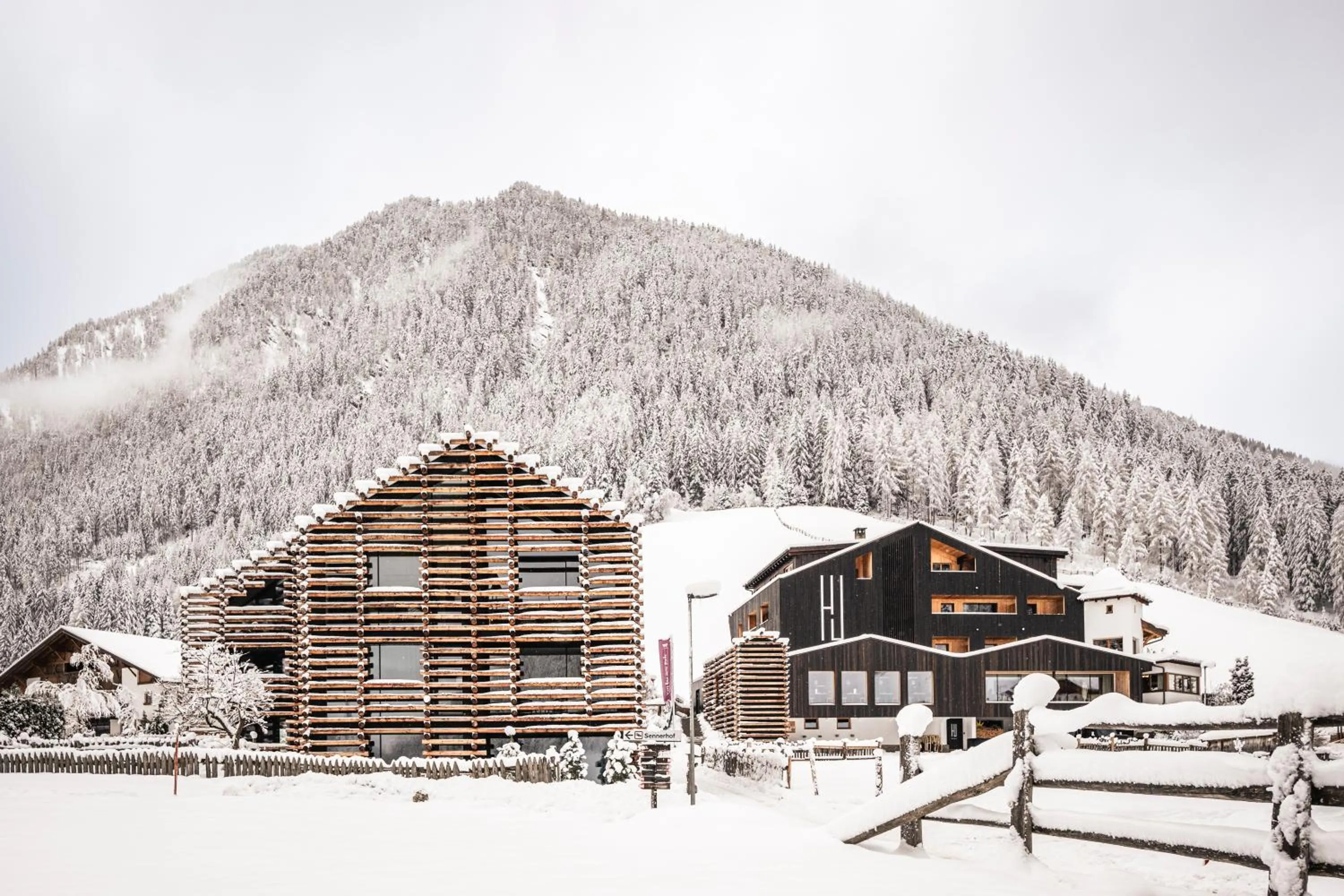 Property building in Hotel Jaufentalerhof