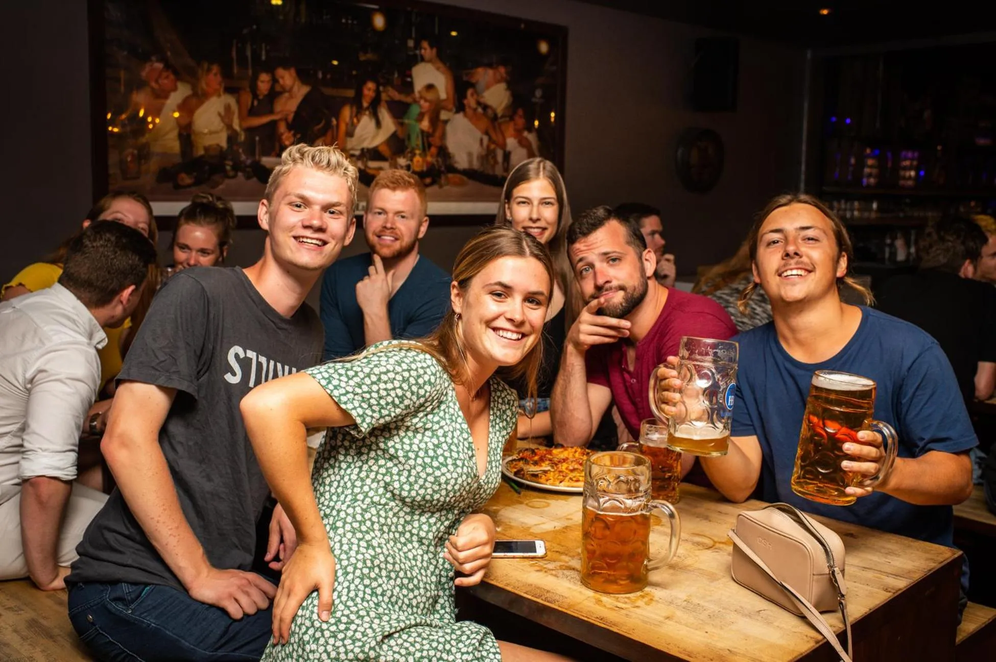 People in Wombat's City Hostel Munich Hauptbahnhof