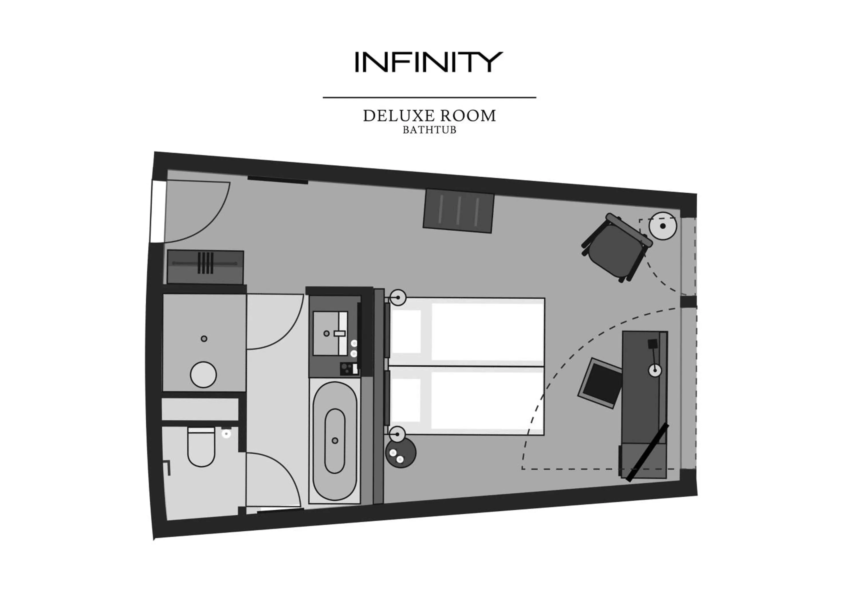 Bedroom in Infinity Hotel & Conference Resort Munich